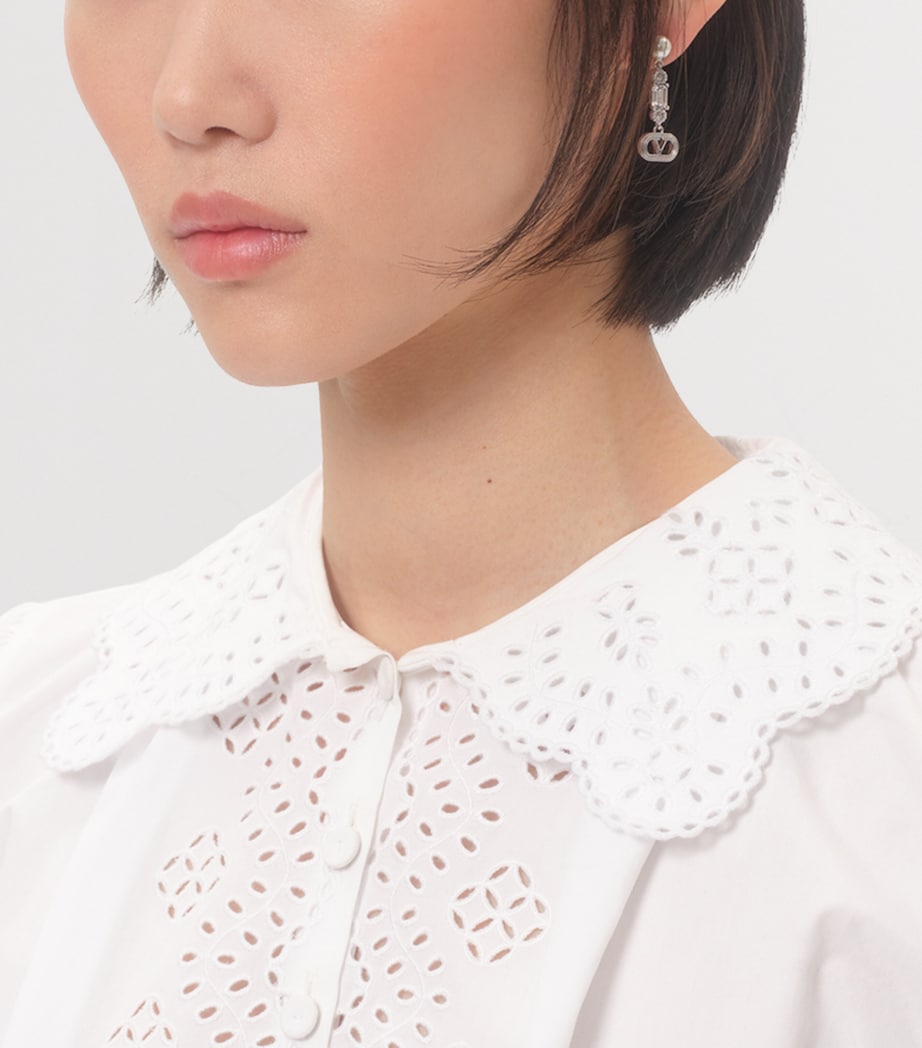 Embellished Ovalette Earrings DFF Image 2