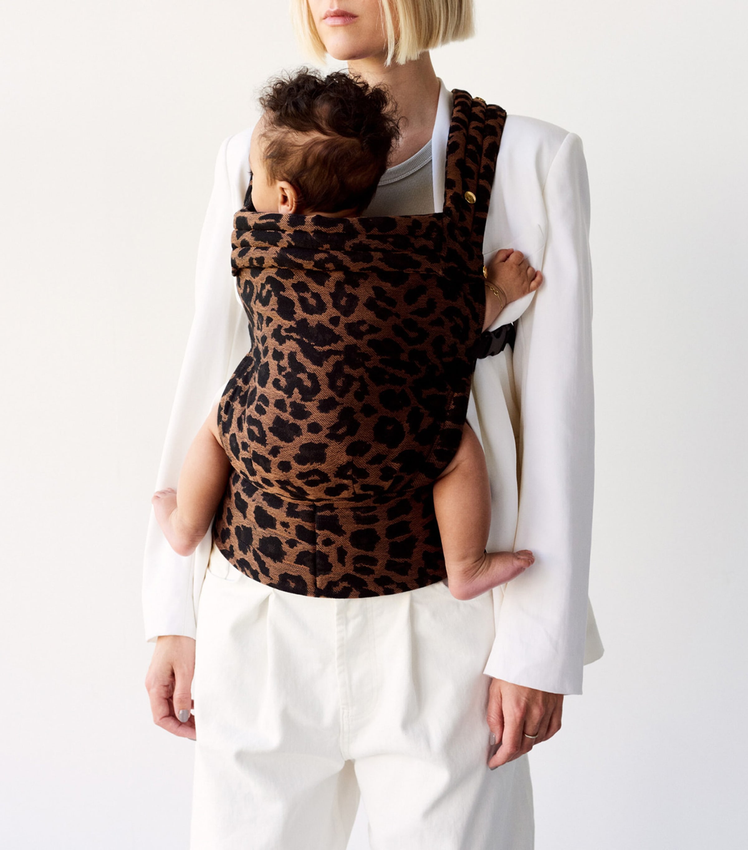Zeitgeist Baby Carrier Leopard Classic BROWN Image 4