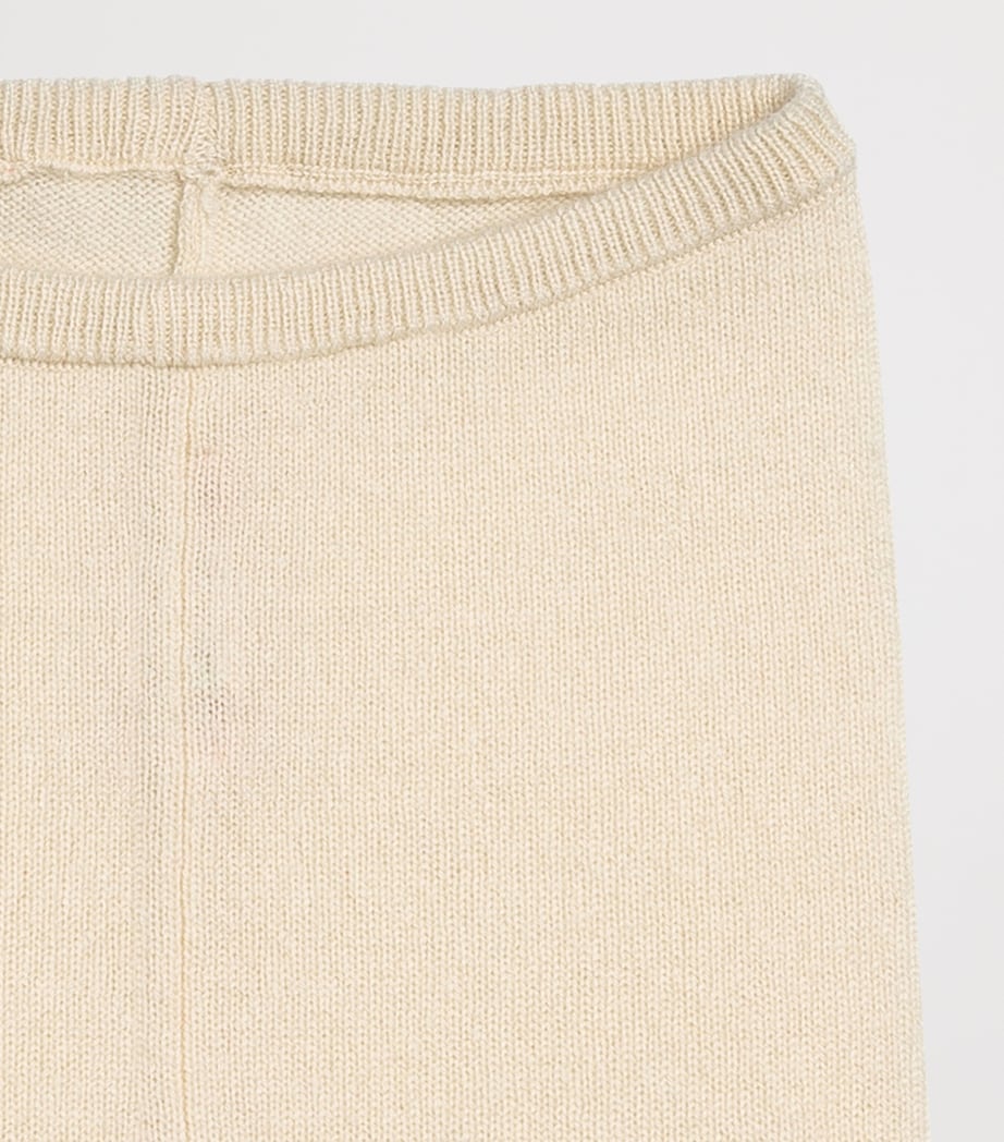Cashmere Leggings (1-18 Months) BLANC LAIT Image 3