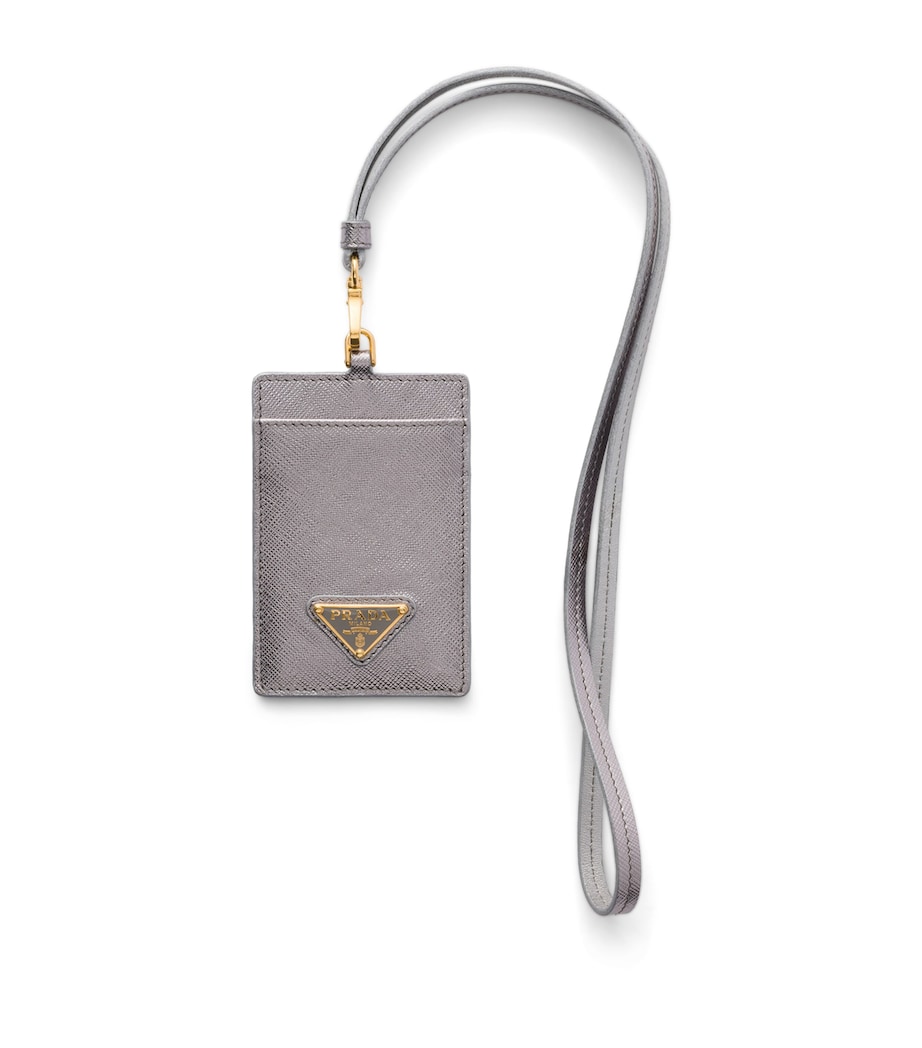 Saffiano Leather Badge Holder F0135 Image 1