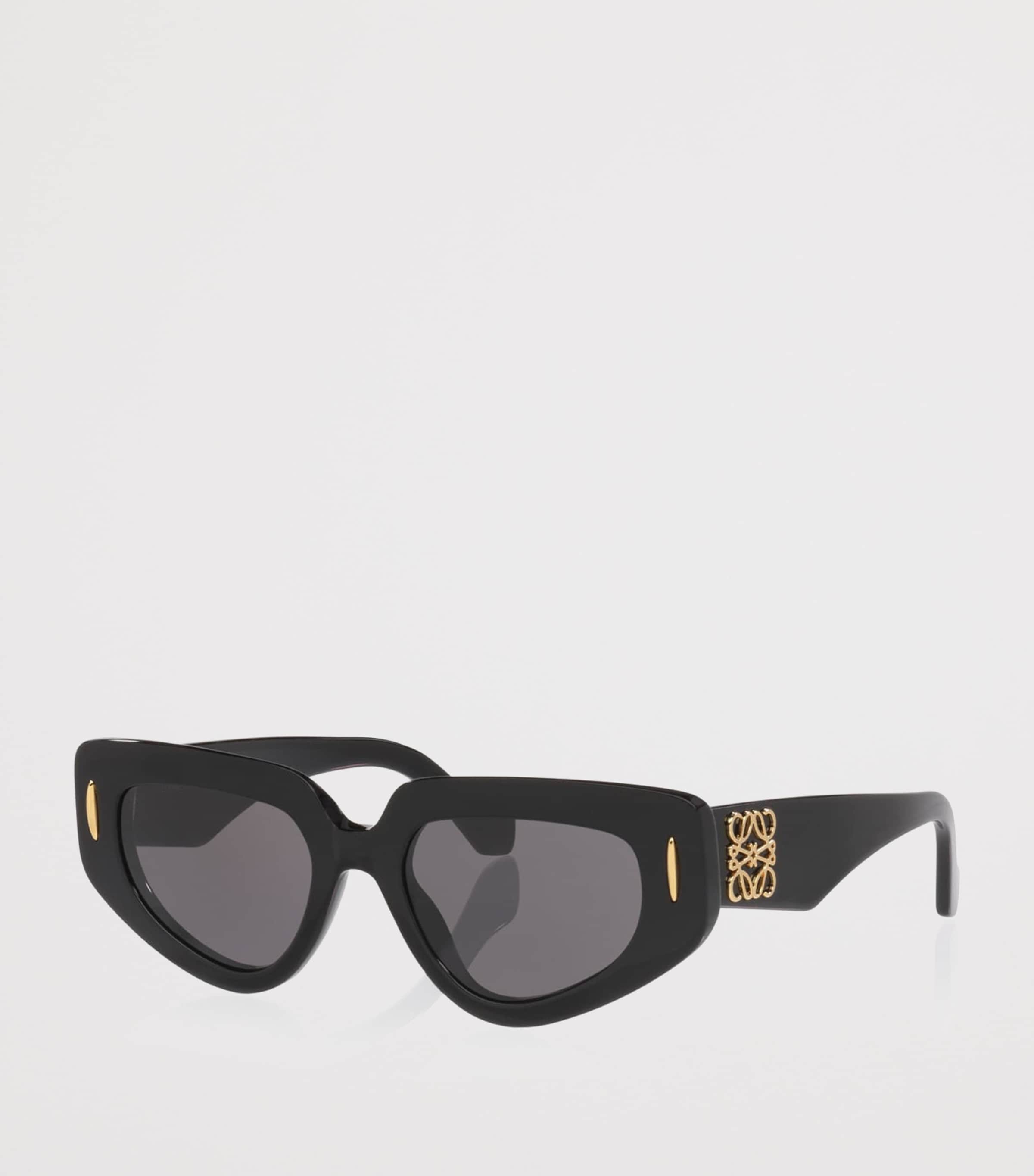 LOEWE Anagram Angular Rectangle Sunglasses Black Image 2