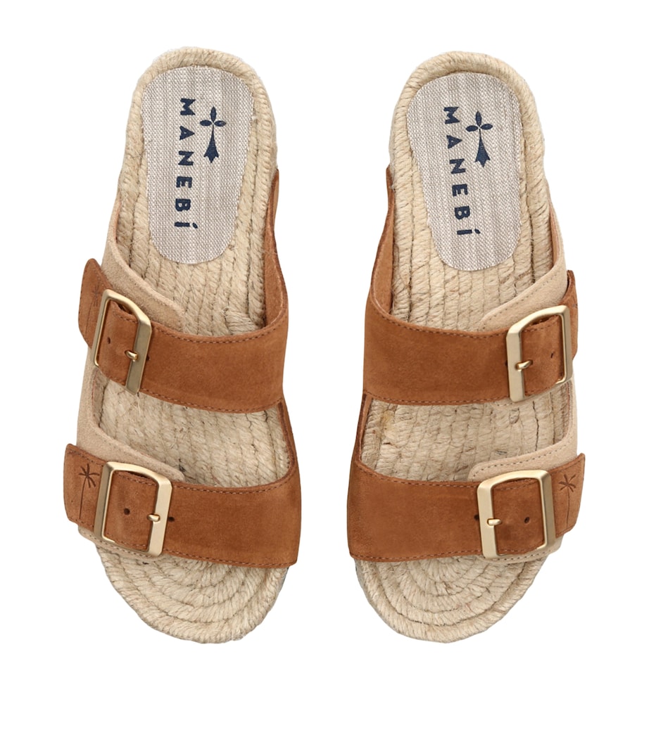 Suede Venice Sandals BEIGE OTH Image 4