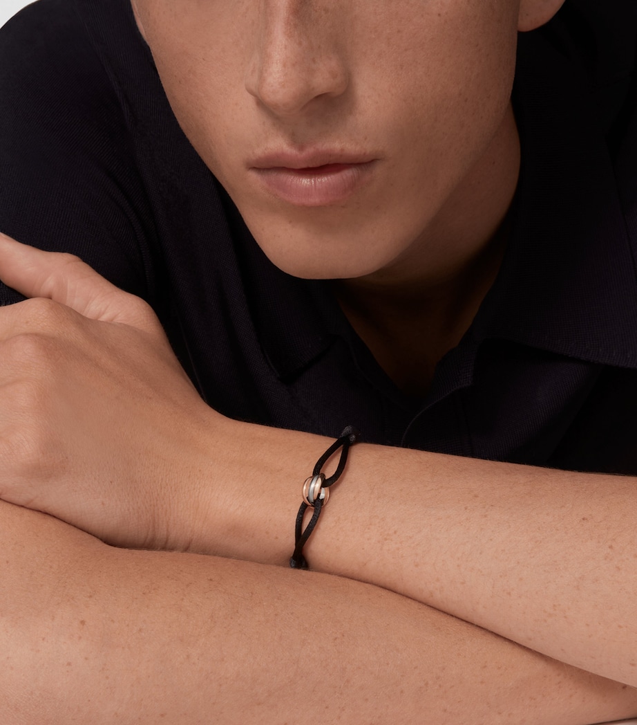 White, Yellow and Rose Gold Trinity Bracelet MULTI Image 8