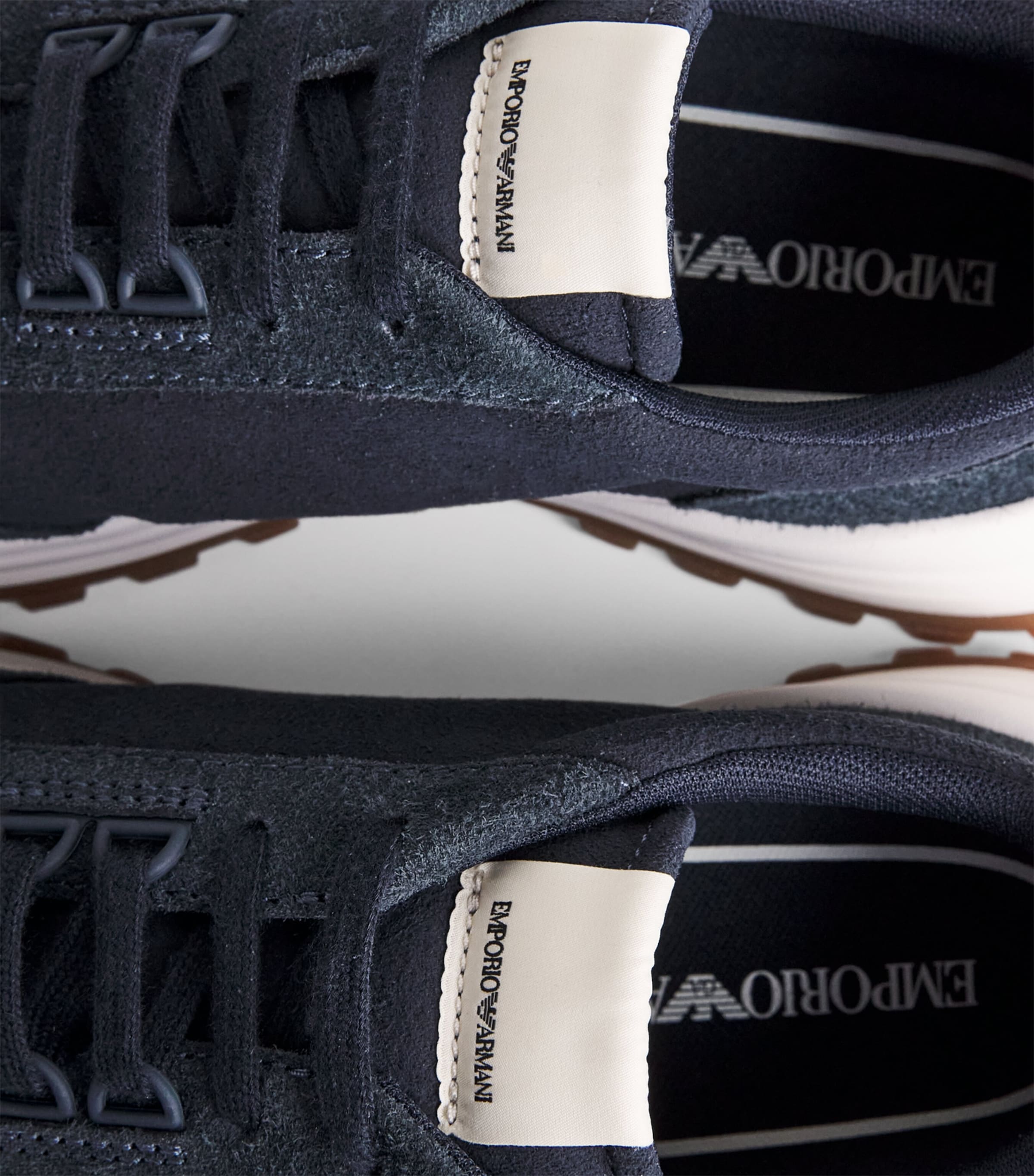 Emporio Armani Suede Sneakers Image 7