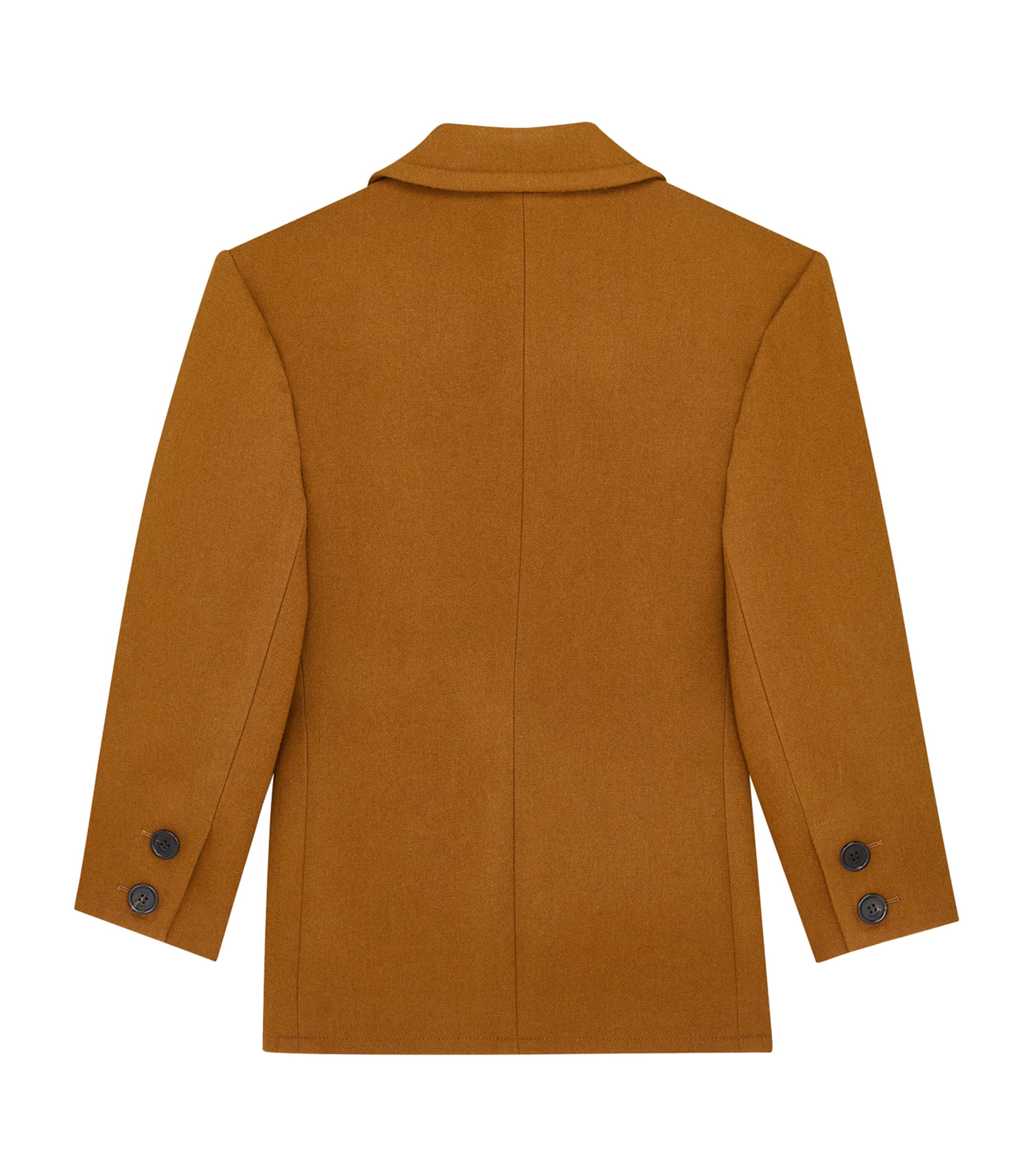 Saint Laurent Womens Wool Single-Breasted Blazer Image 3