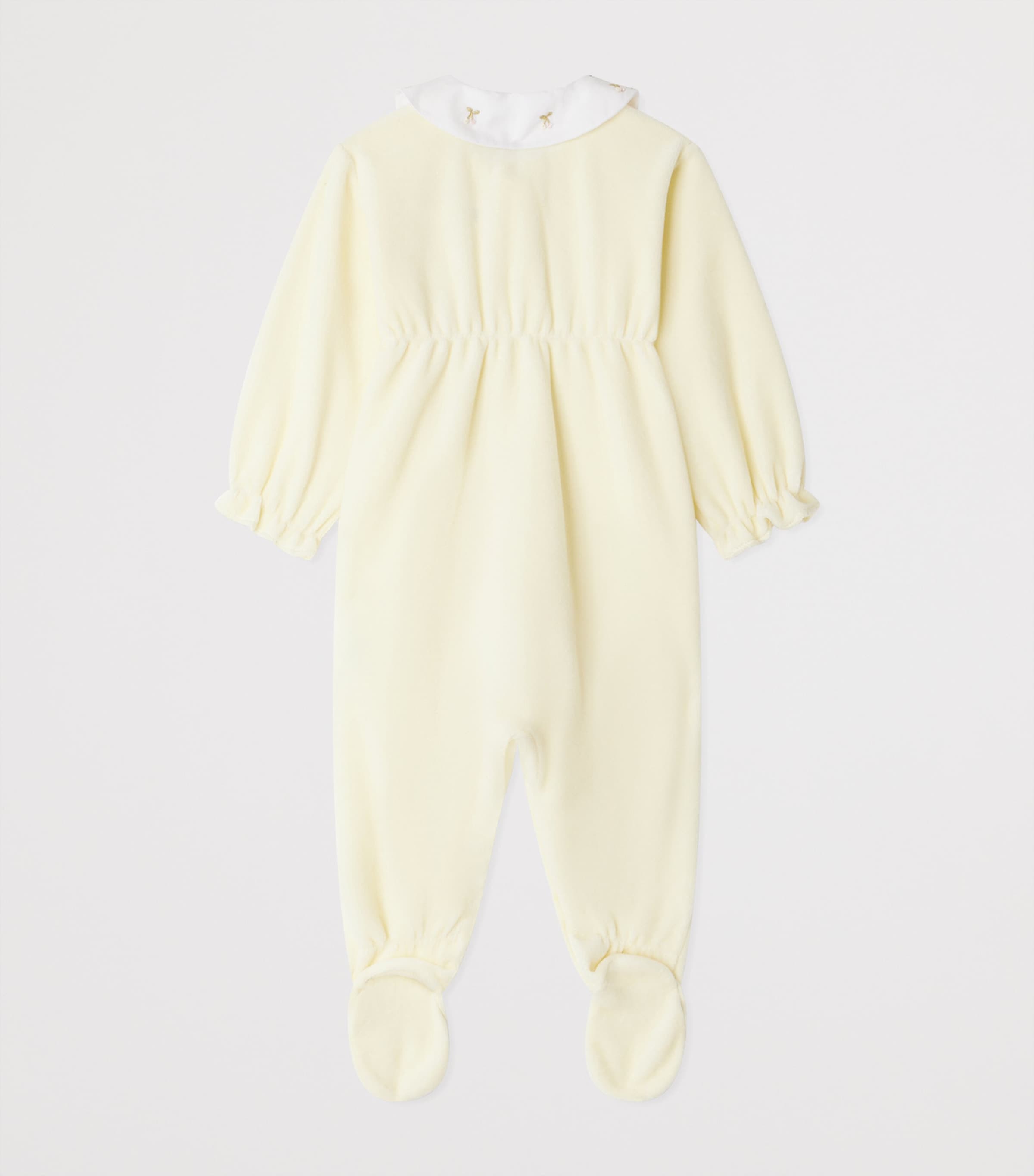 Cotton-Blend Tintina Sleepsuit (1-18 Months) JAUNE CLAIR Image 2