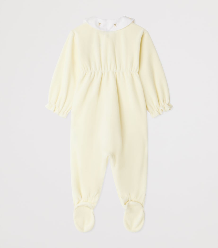 Cotton-Blend Tintina Sleepsuit (1-18 Months) JAUNE CLAIR Image 2