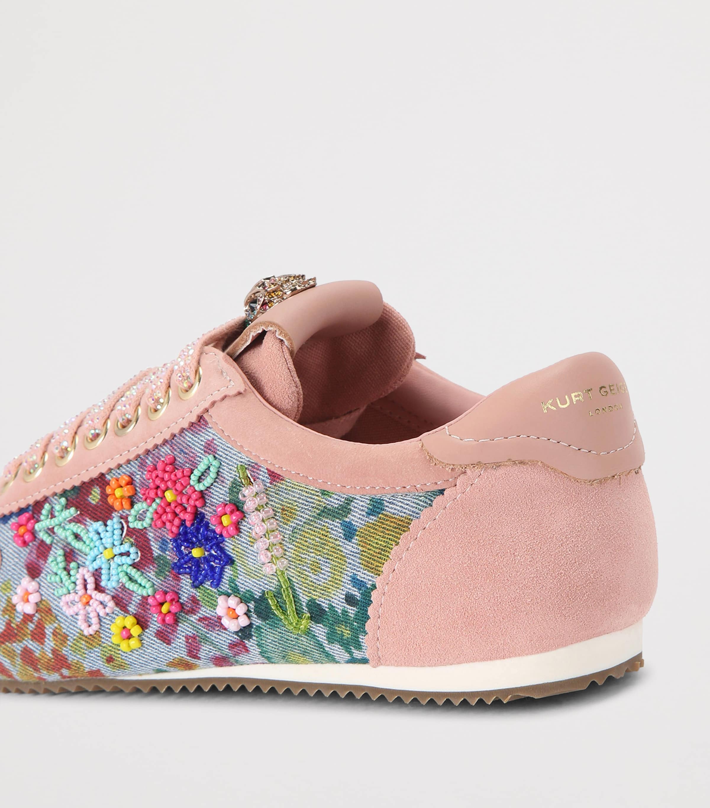 Kurt Geiger London Denim Islington Sneakers Blue/pal.c Image 4