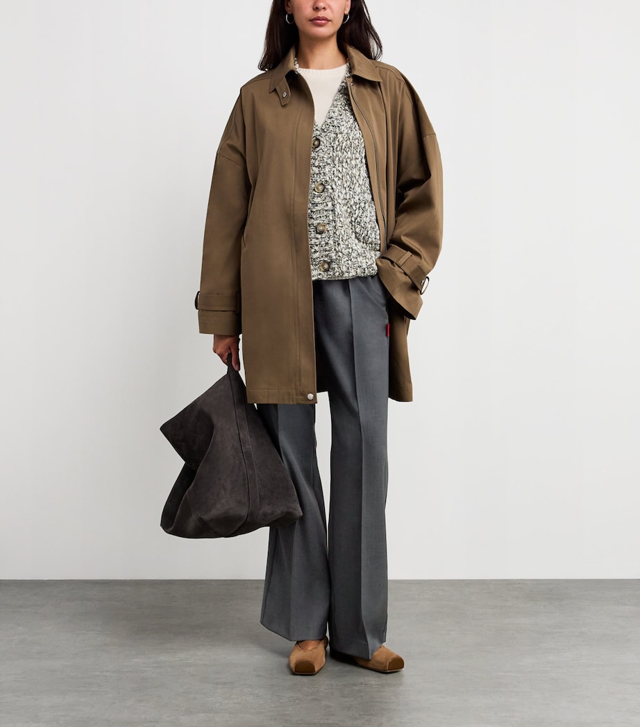 Wool-Blend Trousers MELANGE GREY Image 2