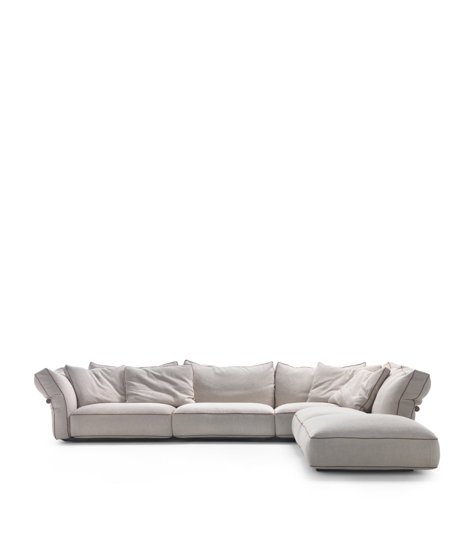 Camelot Sectional Corner Sofa STAINED TOBACCO Image 3