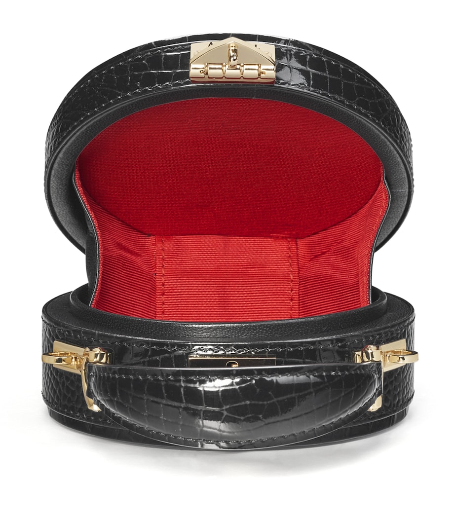 Micro Hat Box Bag BLACK Image 4