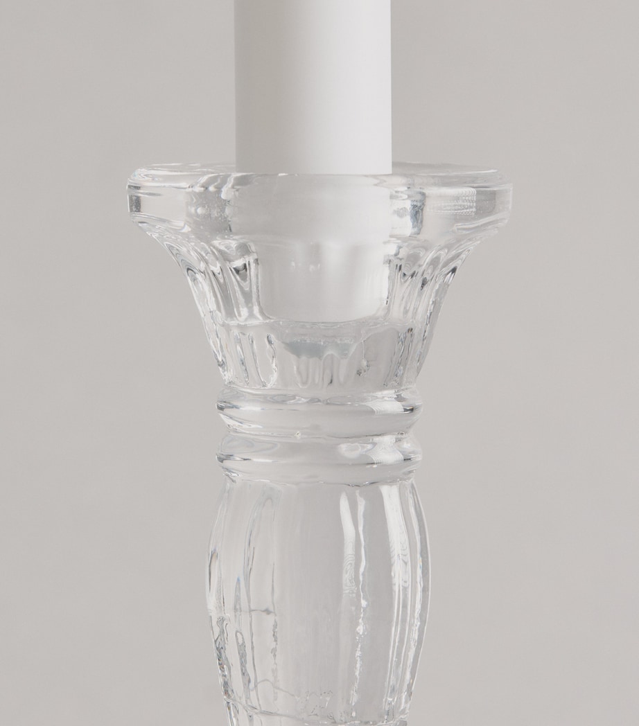 Harrods Glass Candlestick Image 2