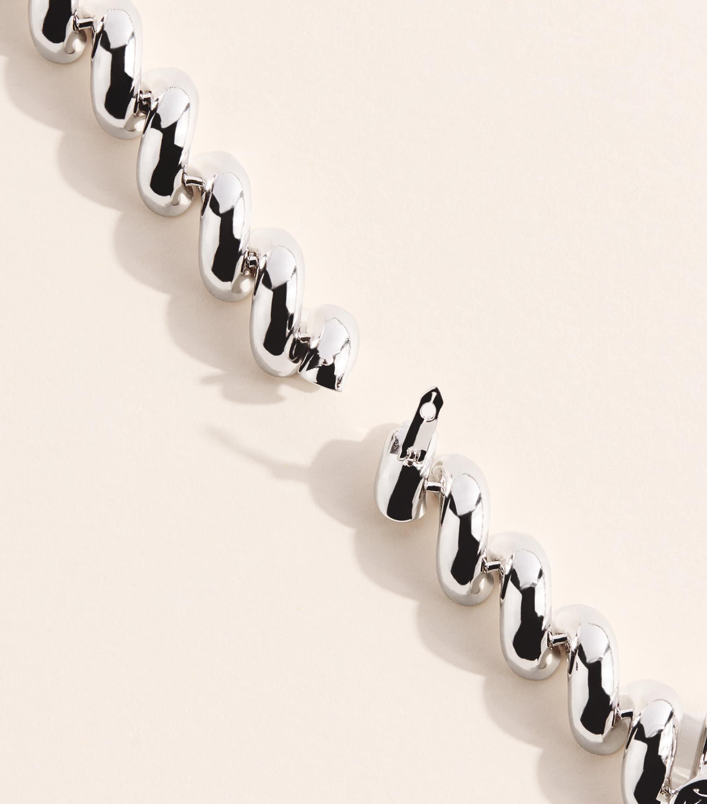 Eddie Borgo Silver-Plated Torsade Chain Necklace Silver Image 5