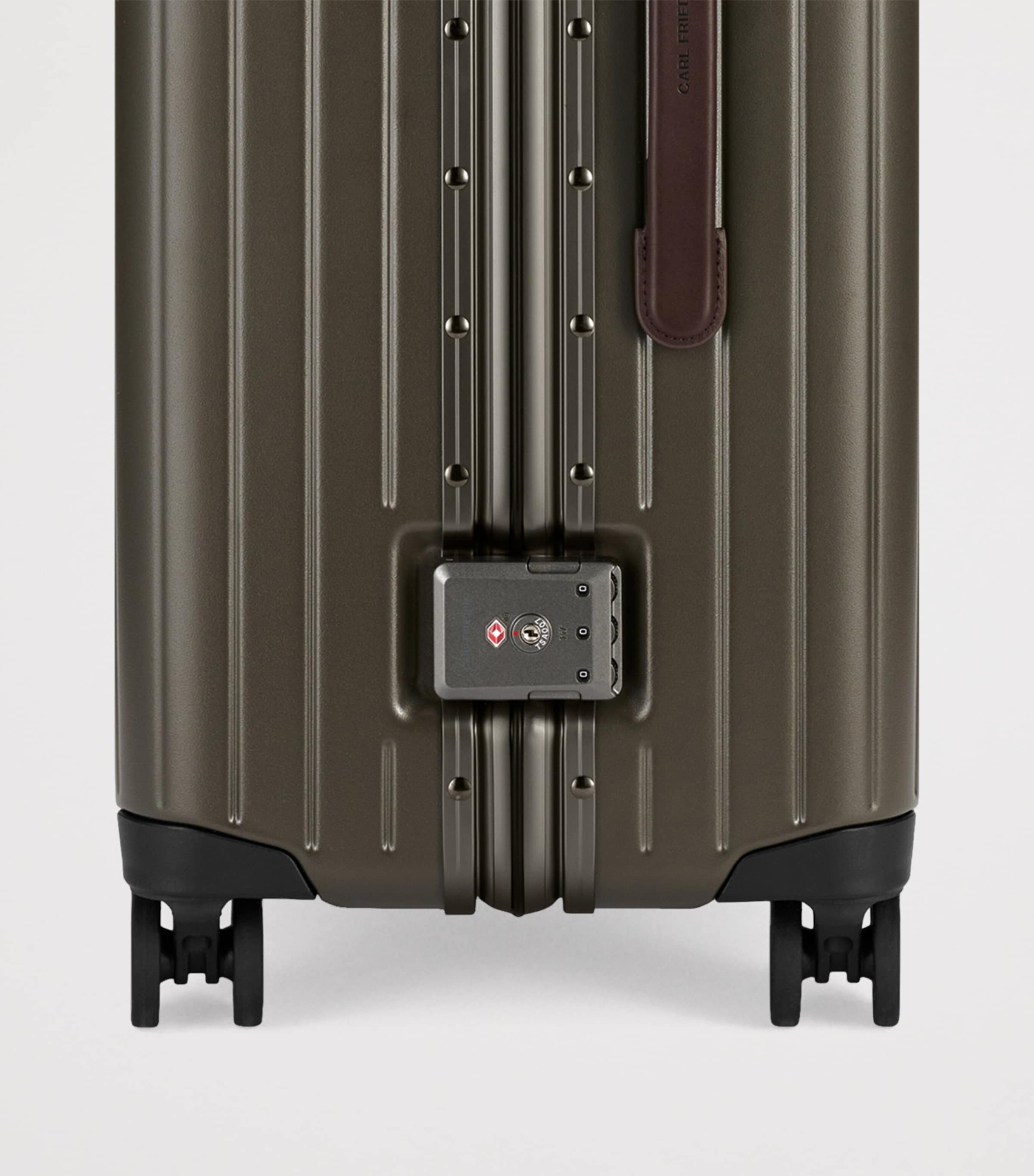 Carl Friedrik The Check-In Suitcase (65cm) Olive Image 11