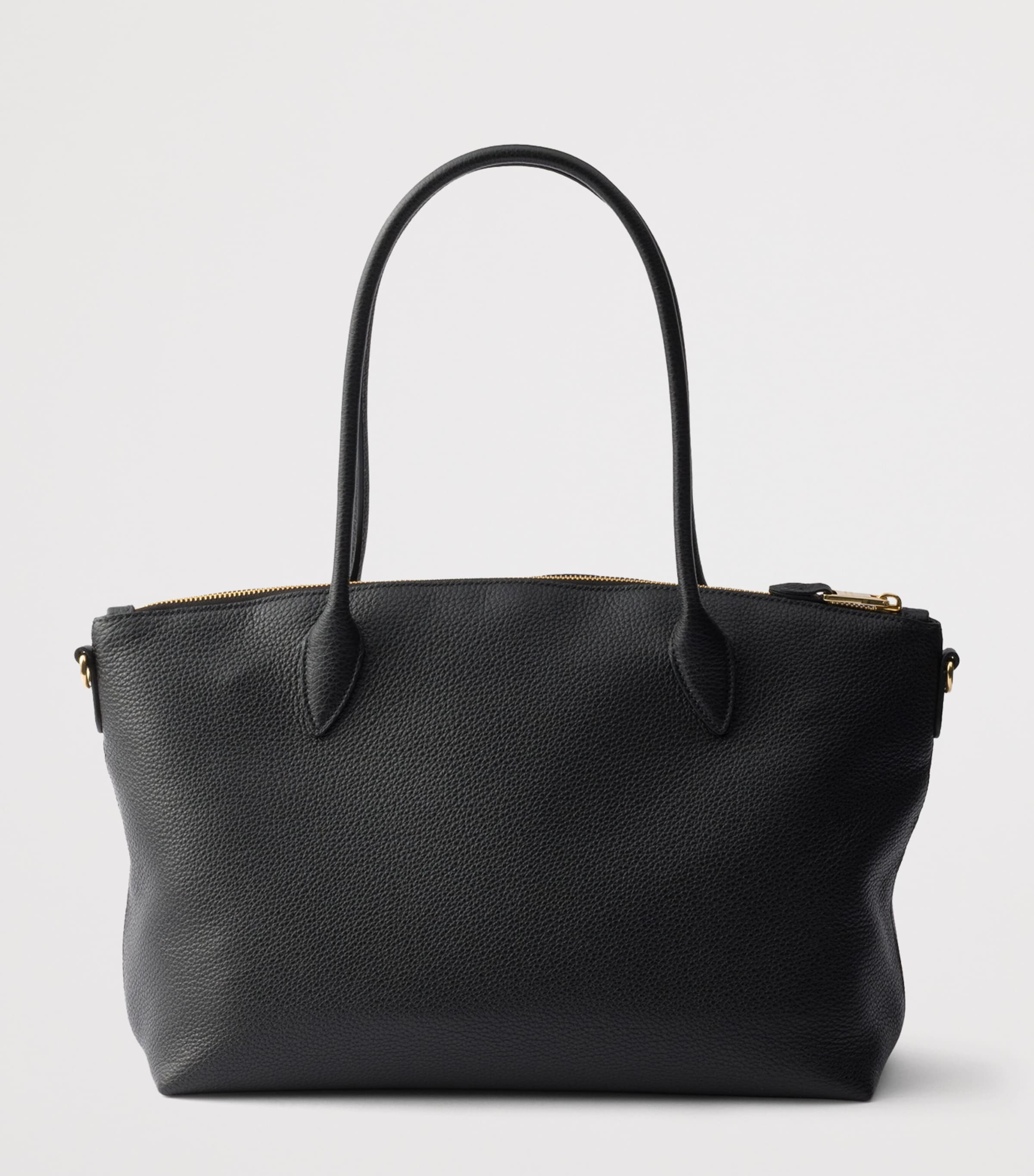 Prada Womens Large Calfskin Tote Bag Image 4