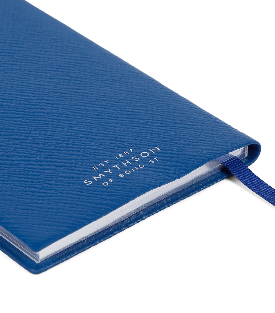 Panama Leather Weekly Diary 2026 CERULEAN Image 6