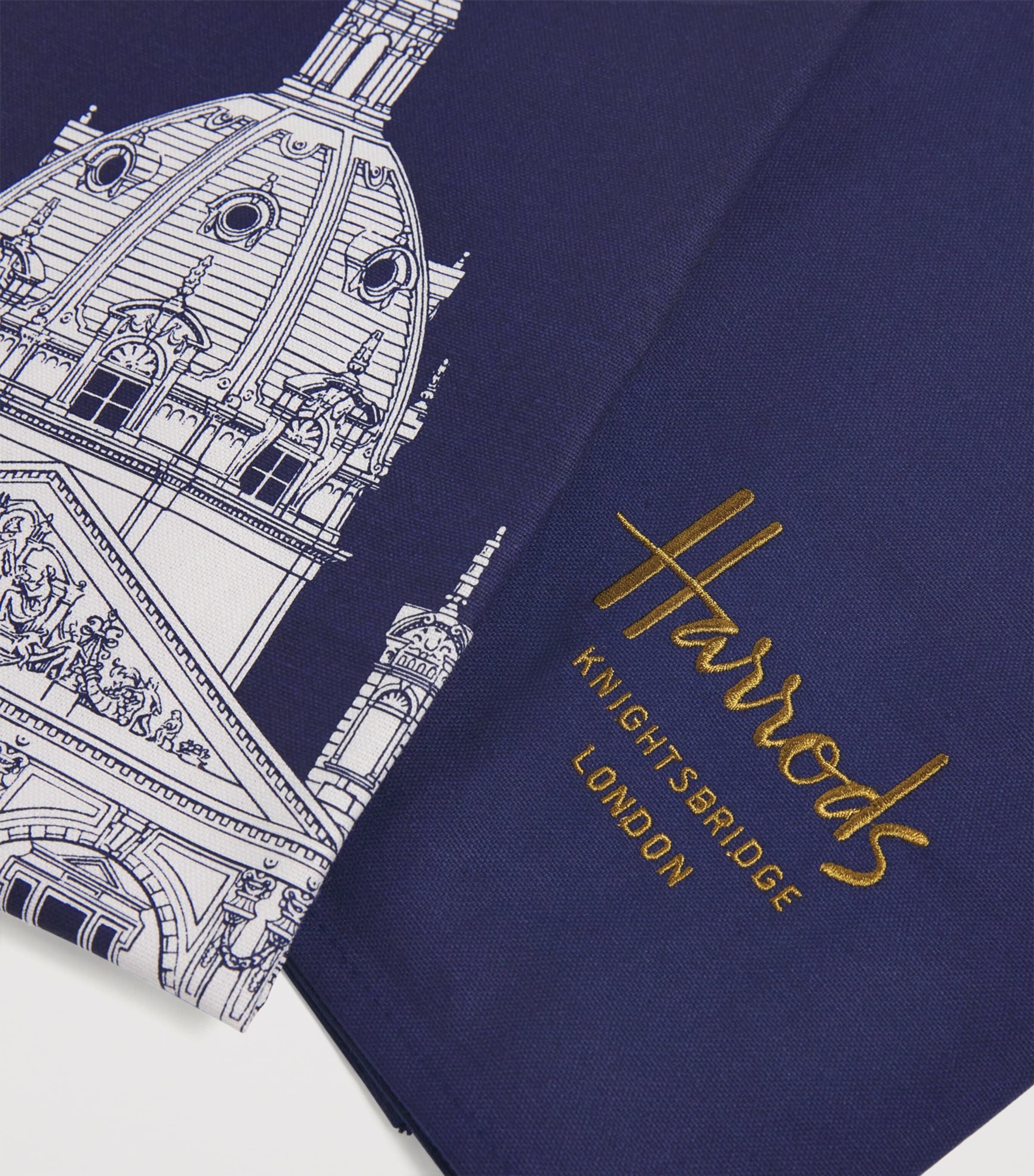 Set of 2 Tea Towels NAVY Image 4