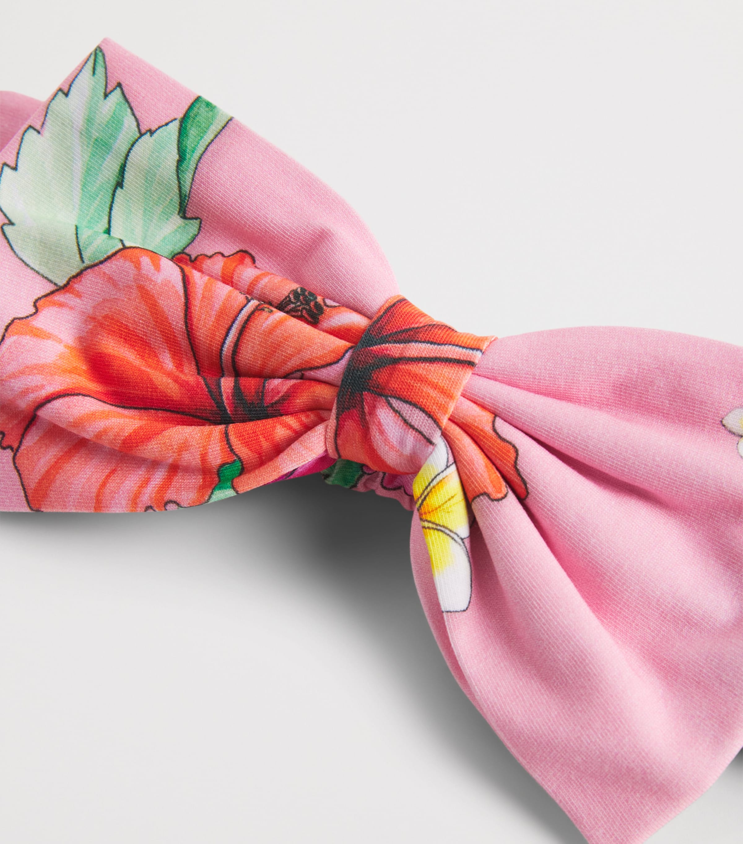 Monnalisa Jersey Printed Headband Rosa Peach Image 3