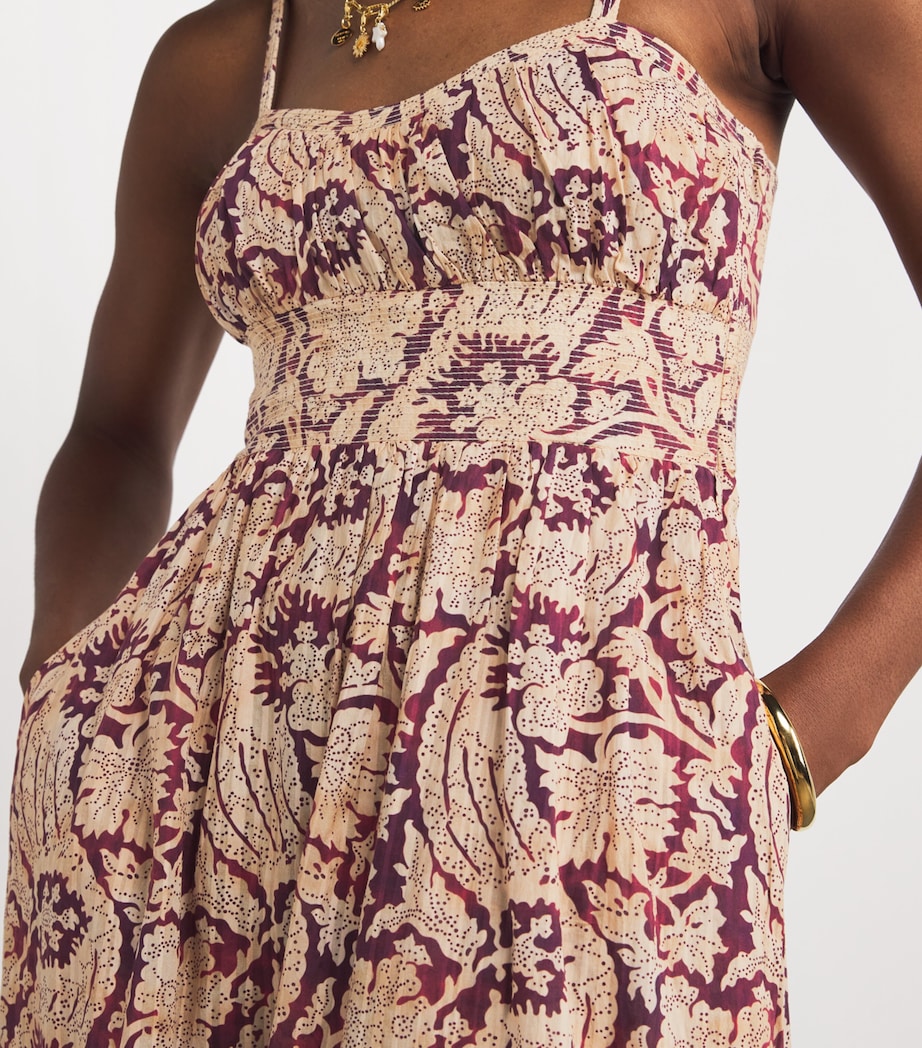 Floral Nadine Midi Dress AMRTH AMARANTHU Image 4