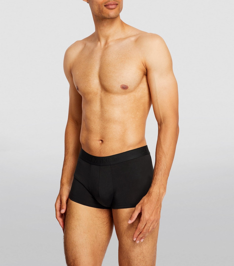 Low-Rise Tonal Trunks (Pack of 3) UB1/BLACK Image 2