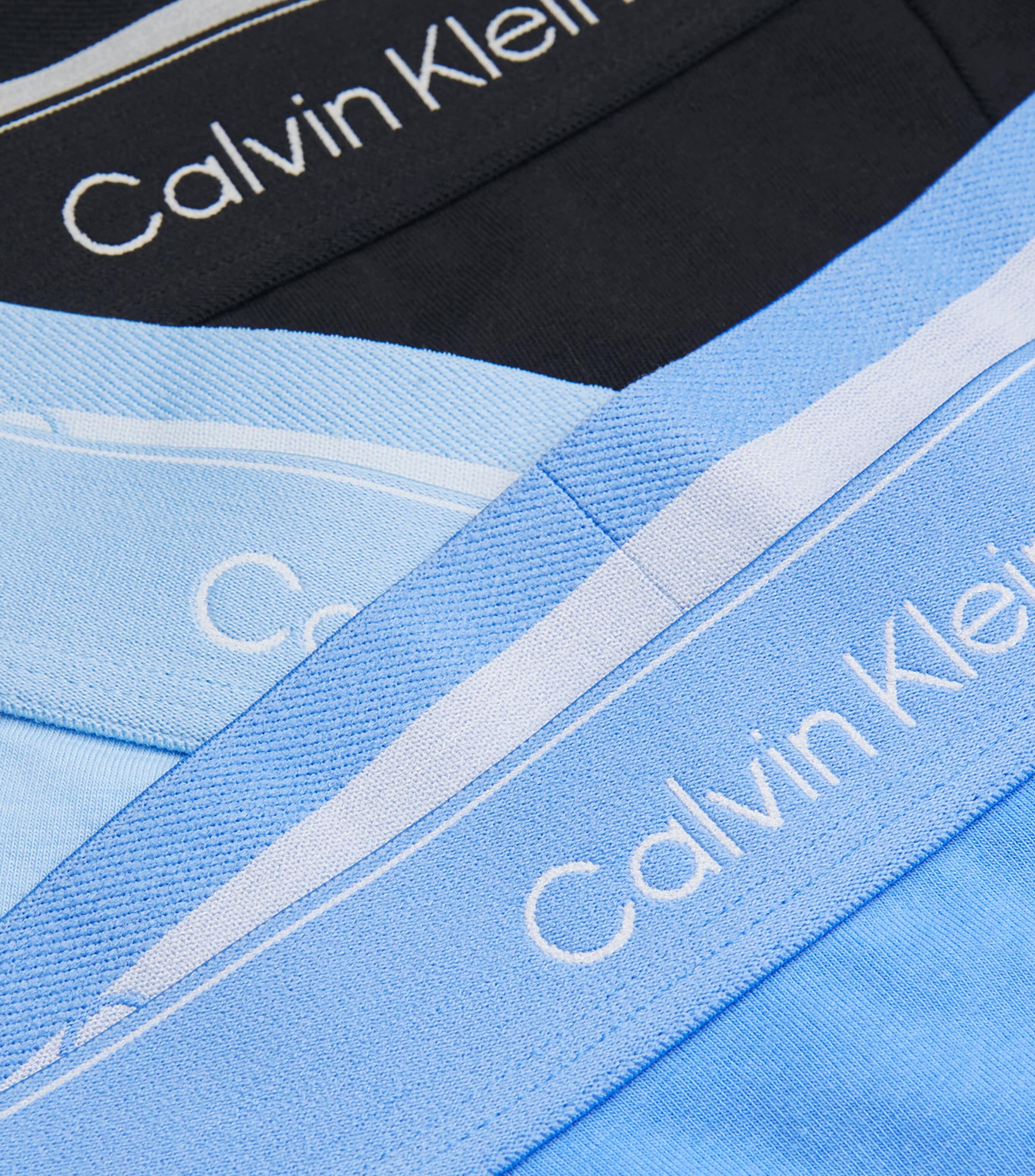 Cotton Stretch Relaxed Icon Boxers (Pack of 3) W8O-BLUE Image 5