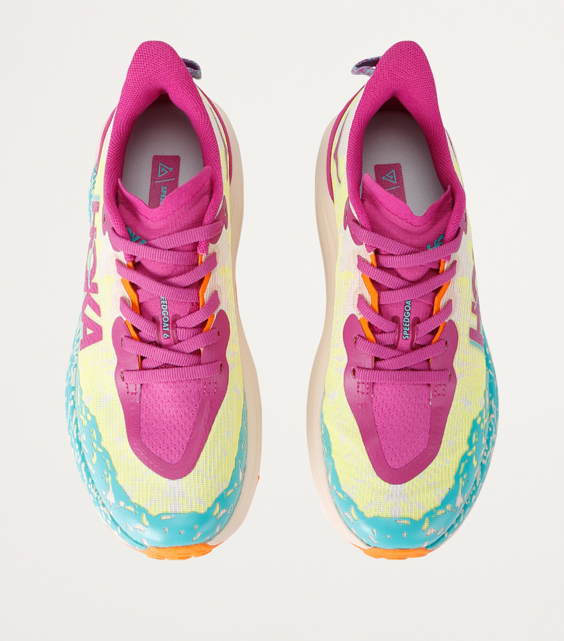 Hoka Speedgoat 6 Trainers Green Comb Image 4