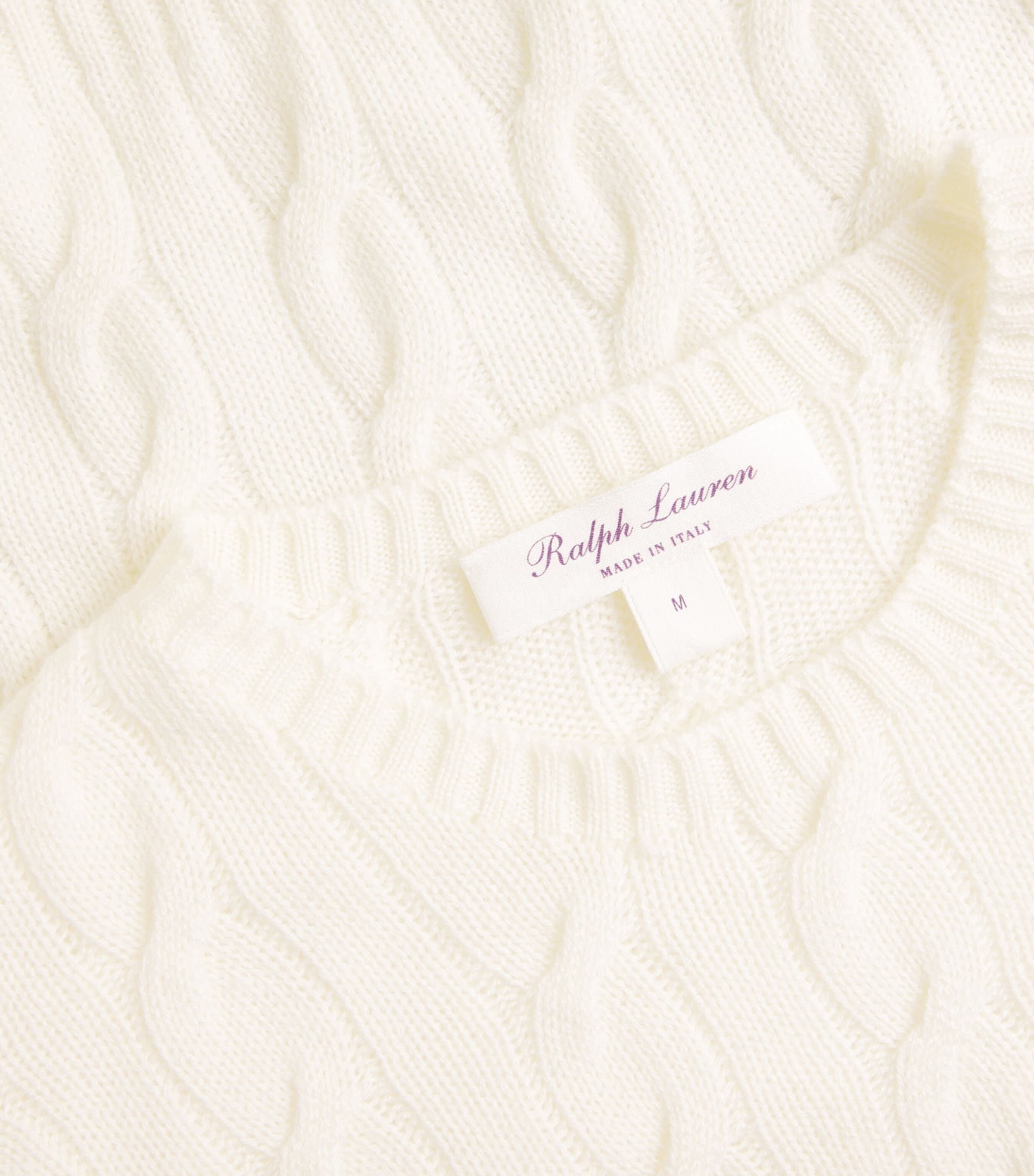 Cashmere Cable-Knit Sweater CLASSIC CREAM Image 5