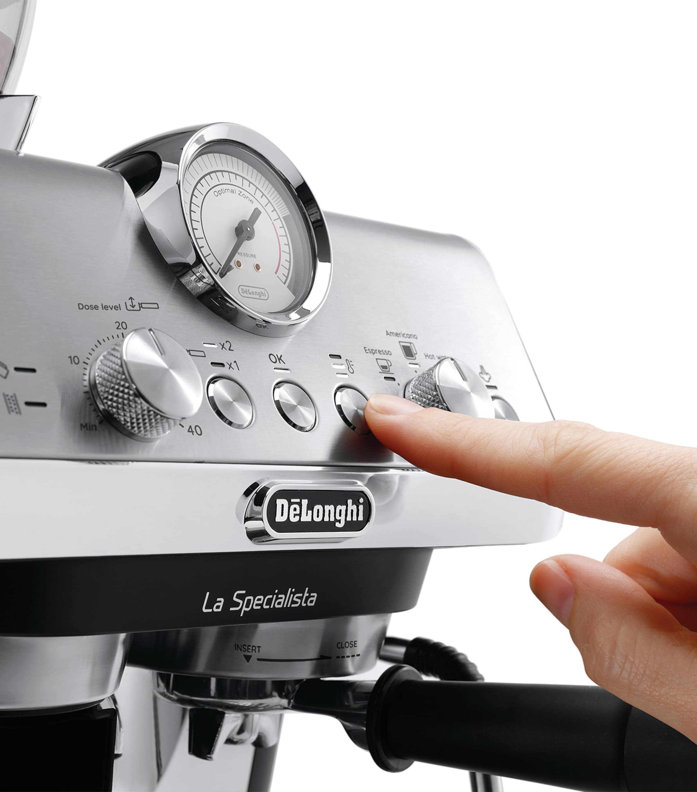 De'Longhi La Specialista Arte Espresso Coffee Machine Silver Image 9