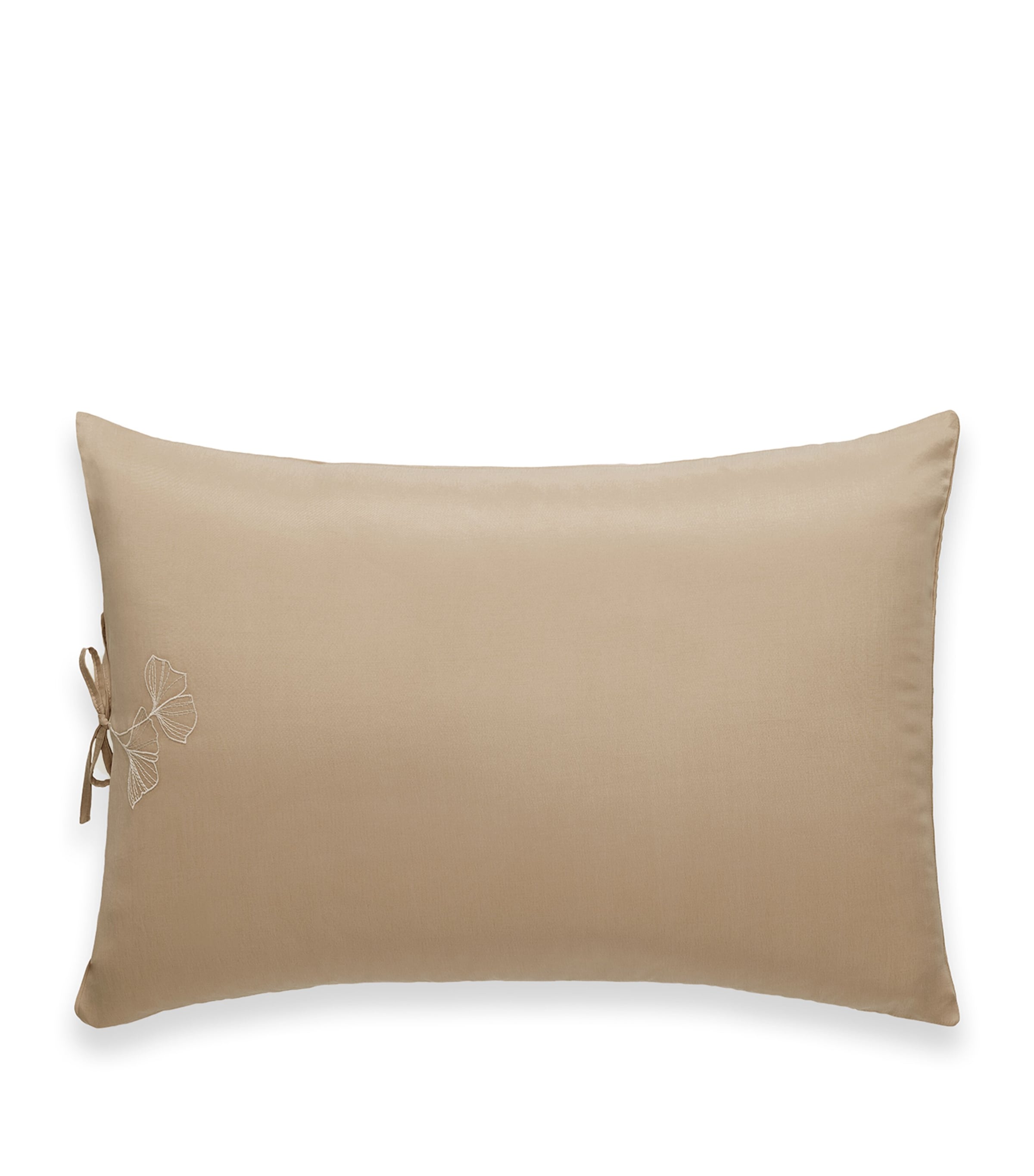 Hamam Set Of 2 Alya Blossom Pillowcases In Nude