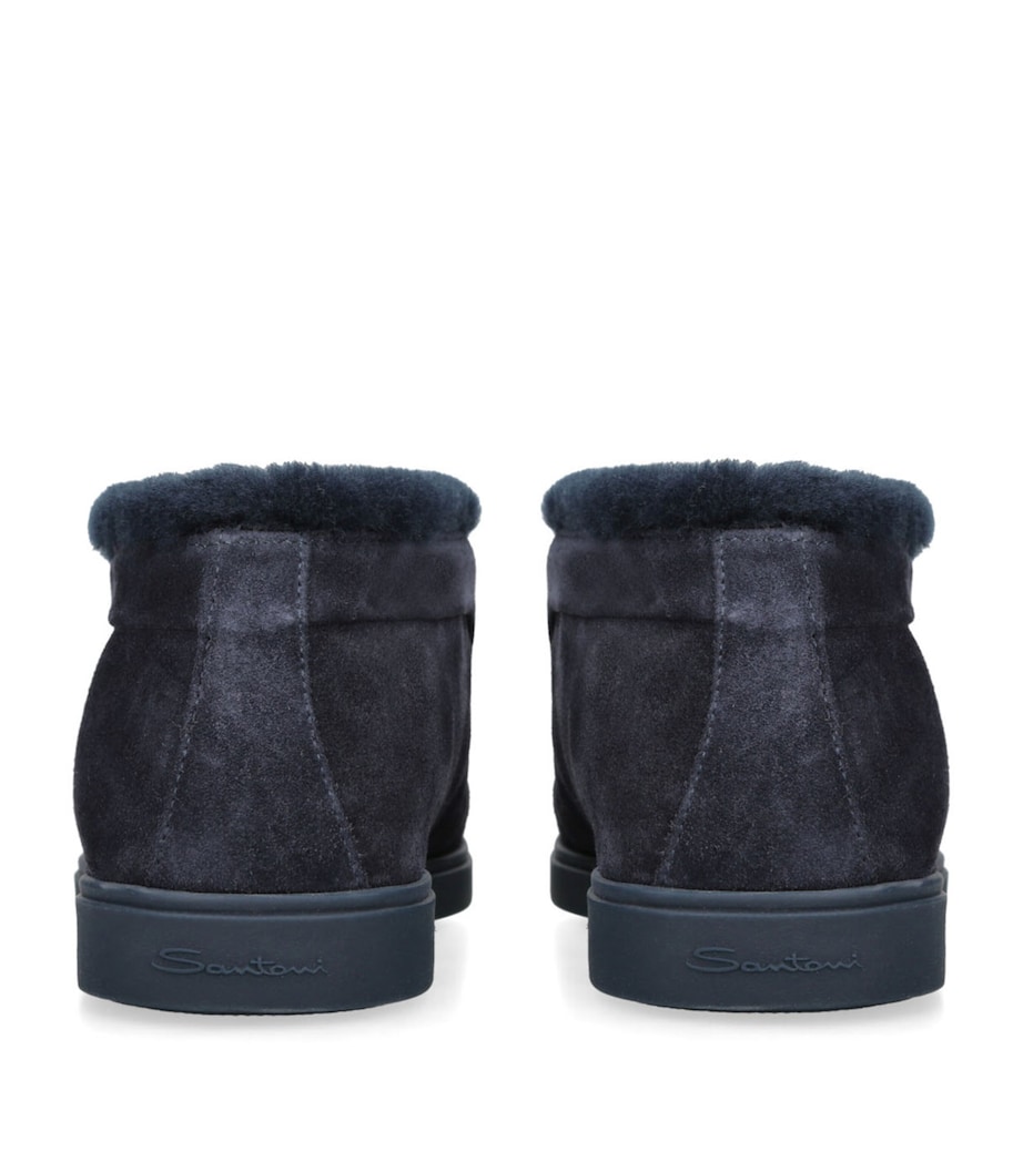 Suede Fortune Ankle Boots BLUE/DARK Image 2