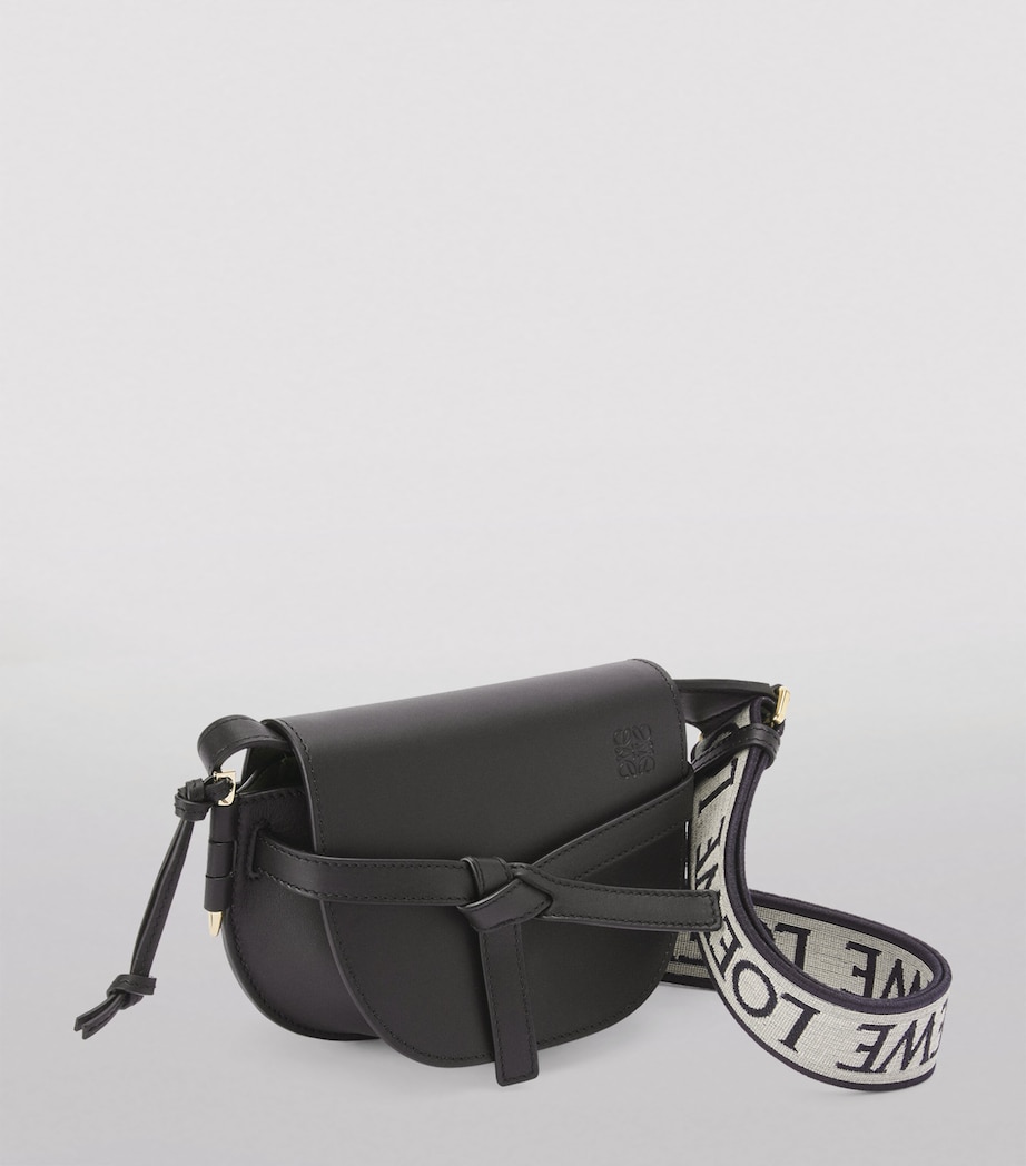 LOEWE Mini Gate Dual Bag Black Image 5
