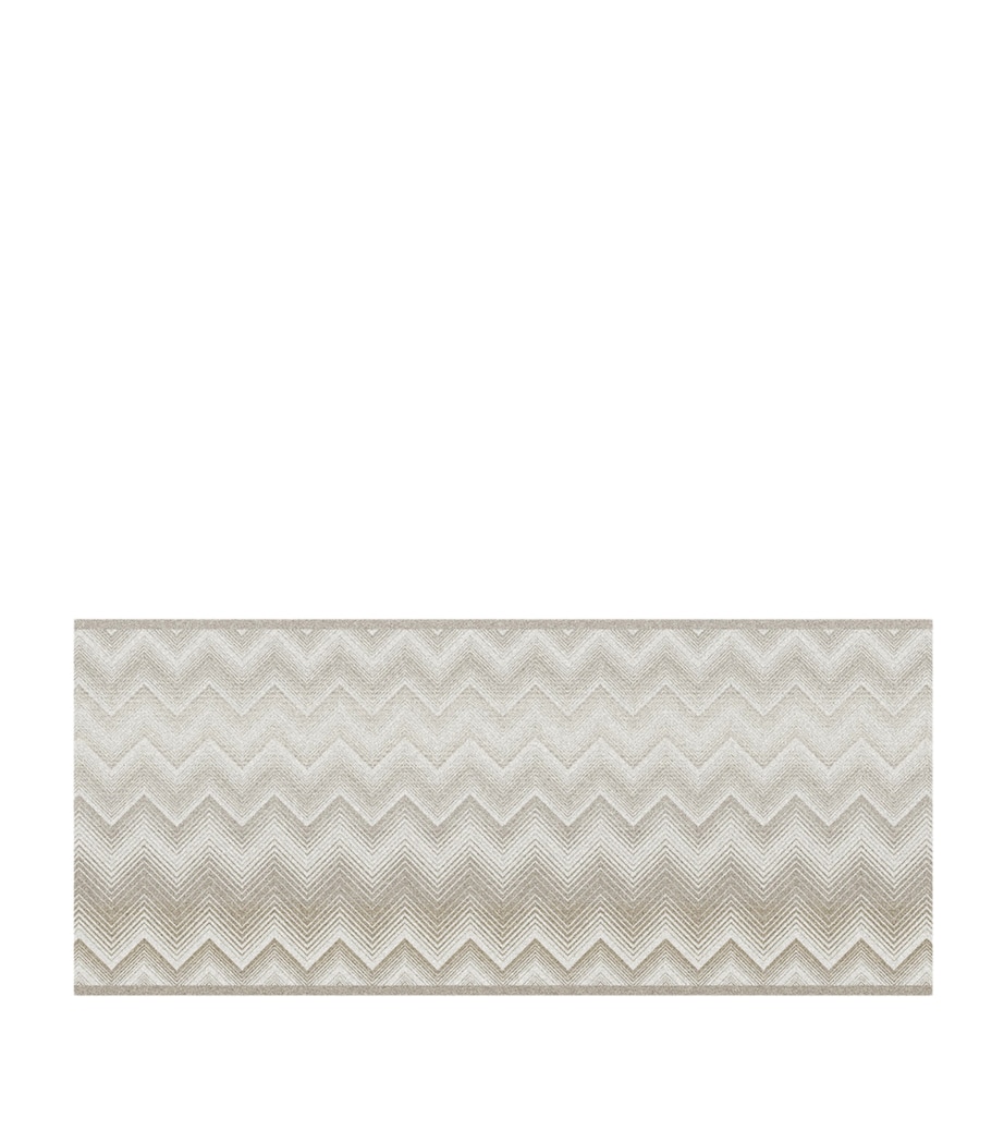 Missoni Home Marea Bath Mat (70cm x 160cm) Natural/cream Image 3