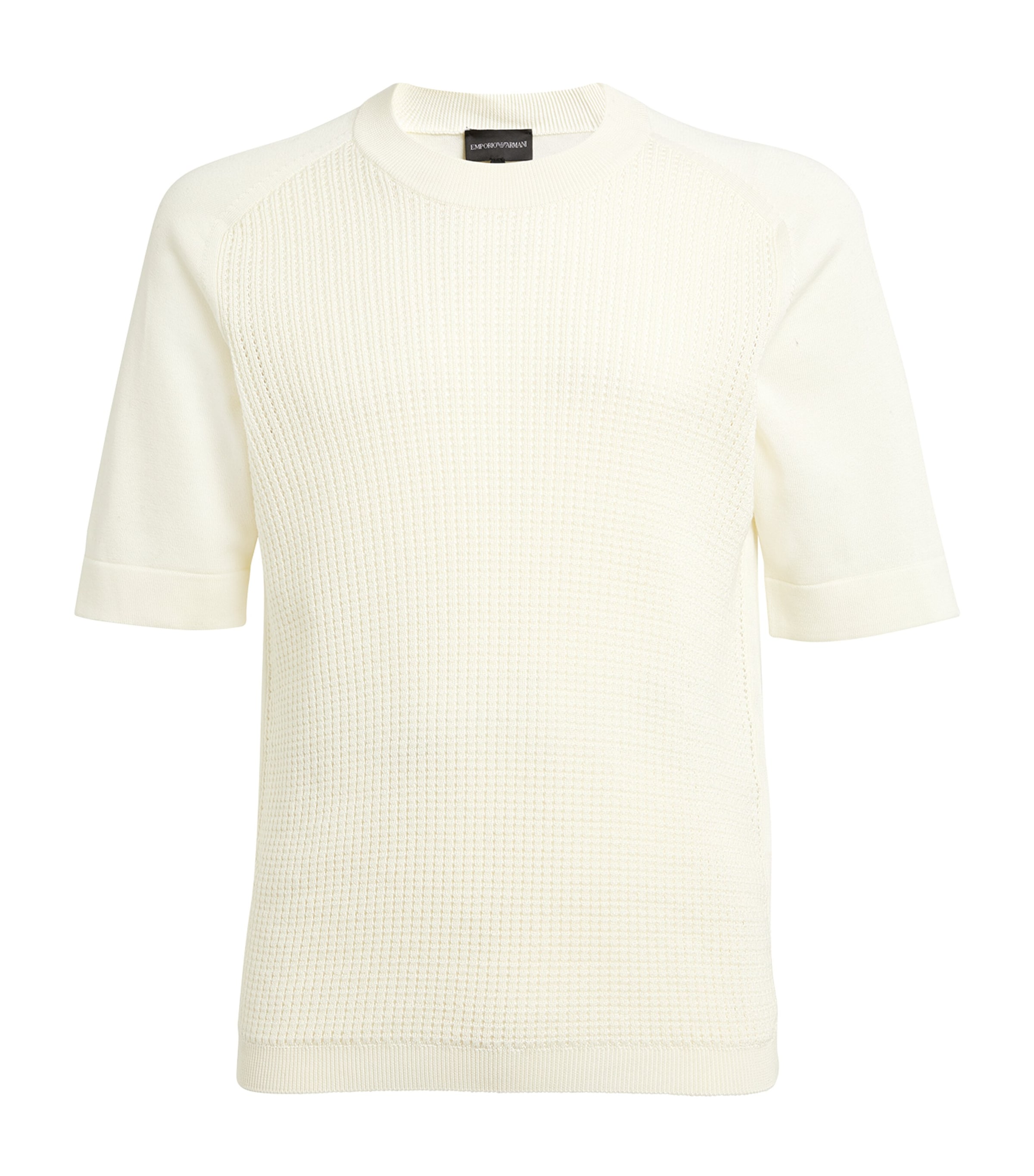 EMPORIO ARMANI PUNCH-STITCH SWEATER 