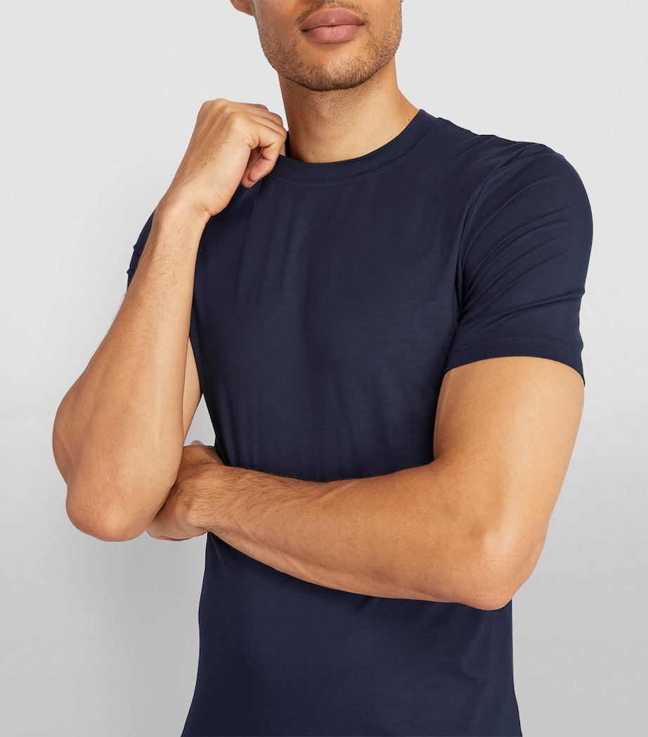 Pure Comfort T-Shirt 447 NAVY Image 6