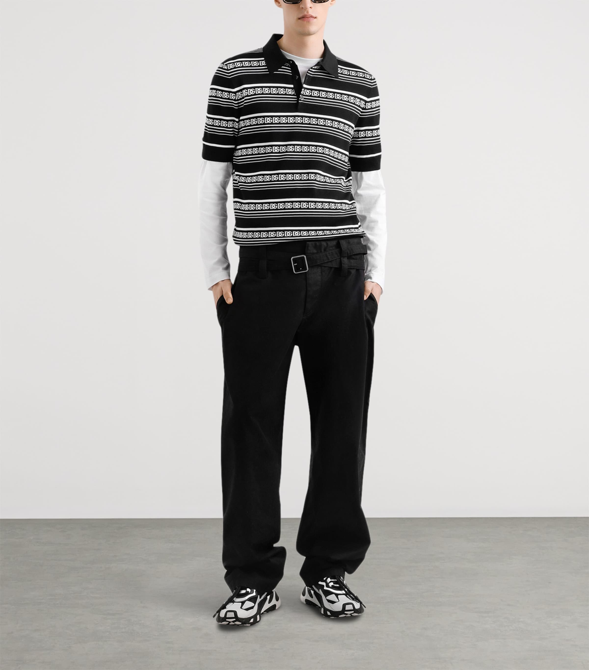 Cotton Long-Sleeve T-Shirt W0800-OPTICAL WHITE Image 2