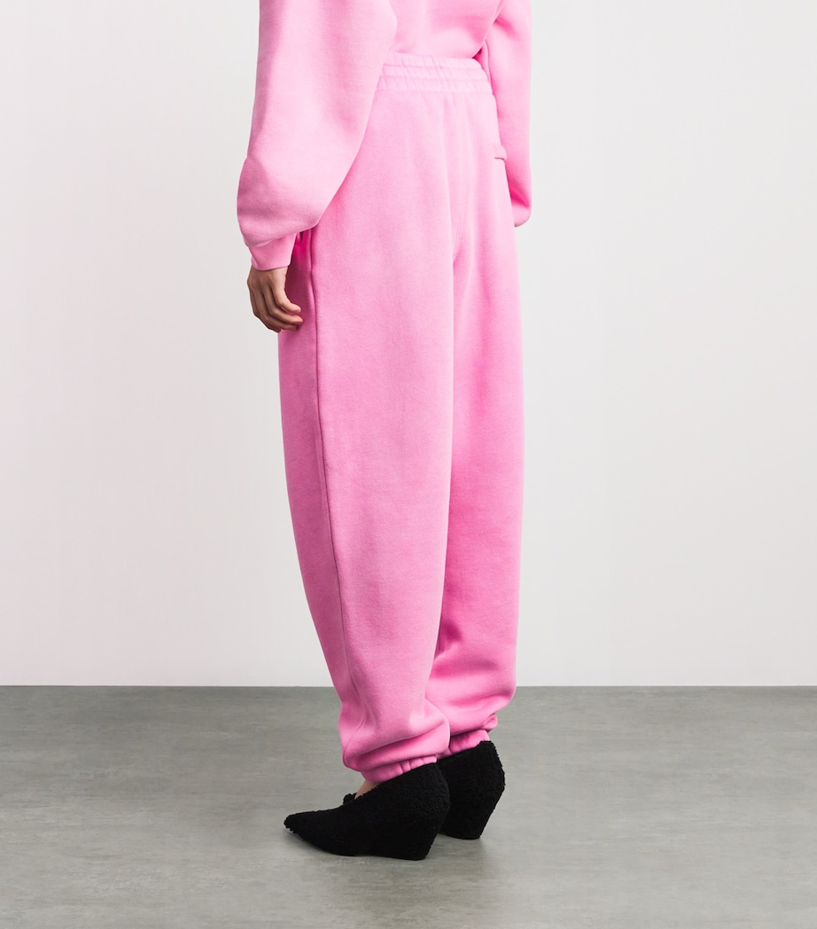 Fleece-Lined Logo Sweatpants 936C WASHED LOTUS Image 4