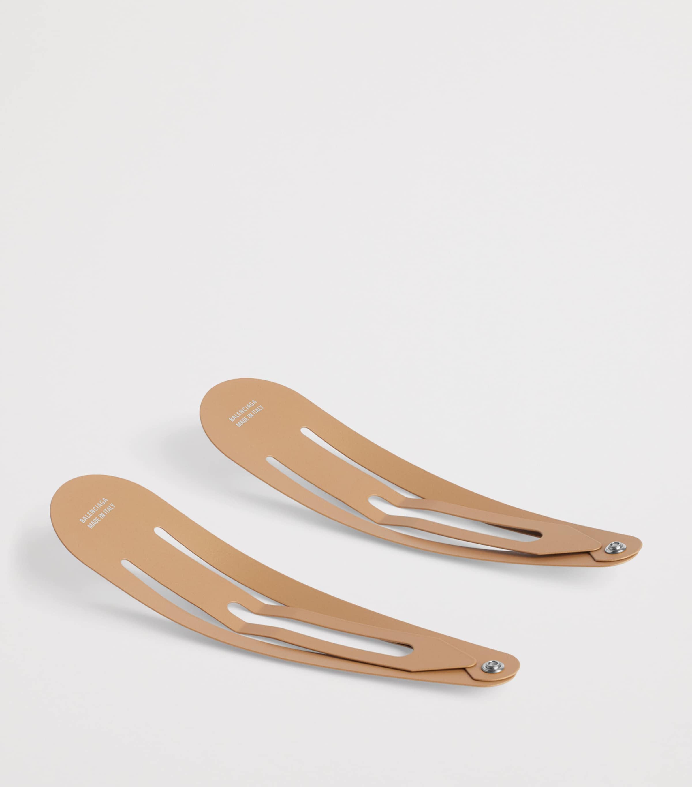 Balenciaga Logo Hair Clips (Set of 2) Image 2