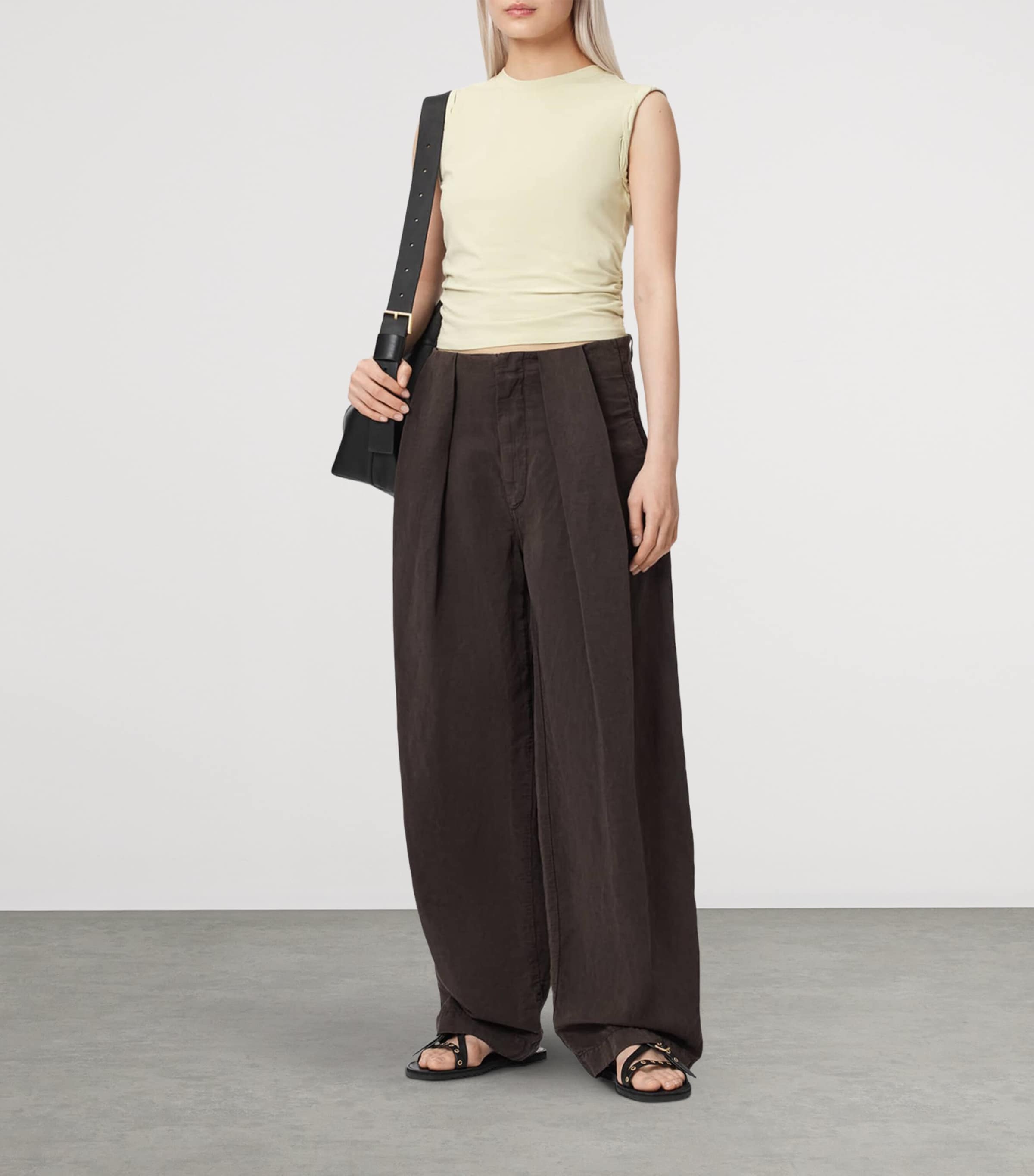 AllSaints Womens West Tank Top Haze Green Image 5