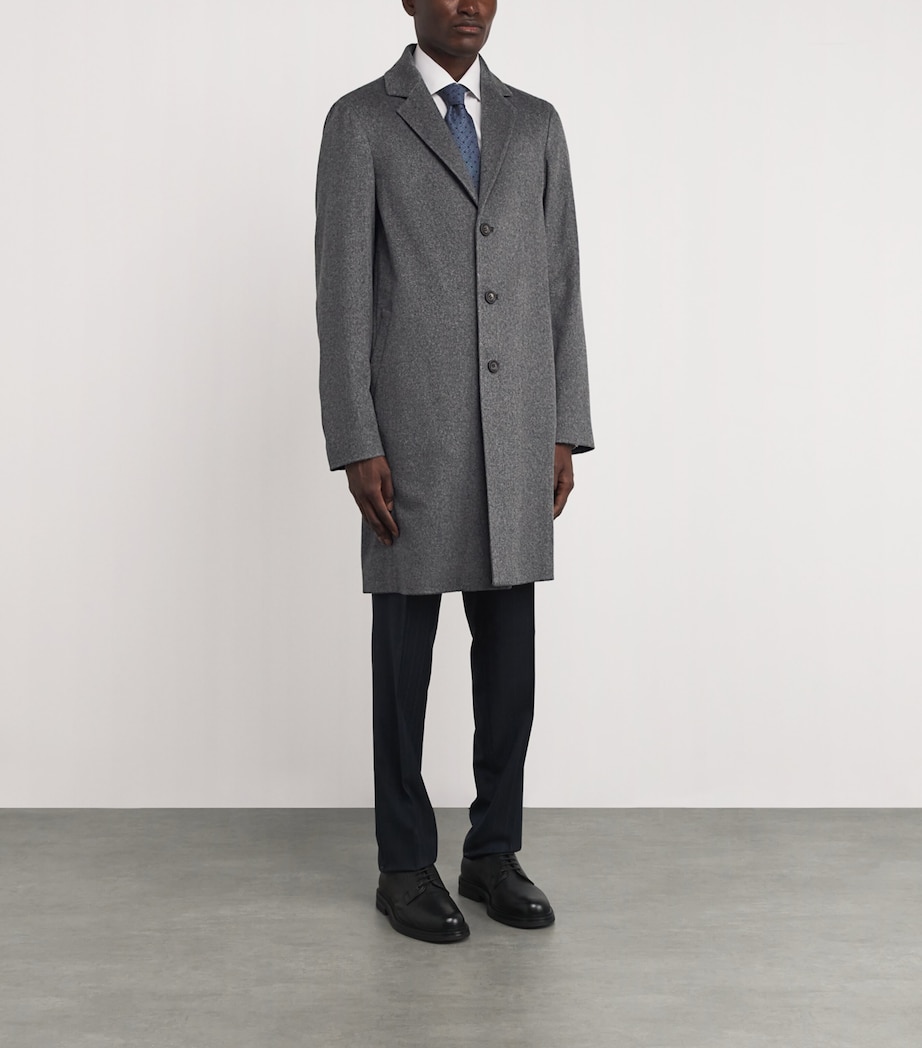 Cashmere Single-Breasted Coat 415 Image 3