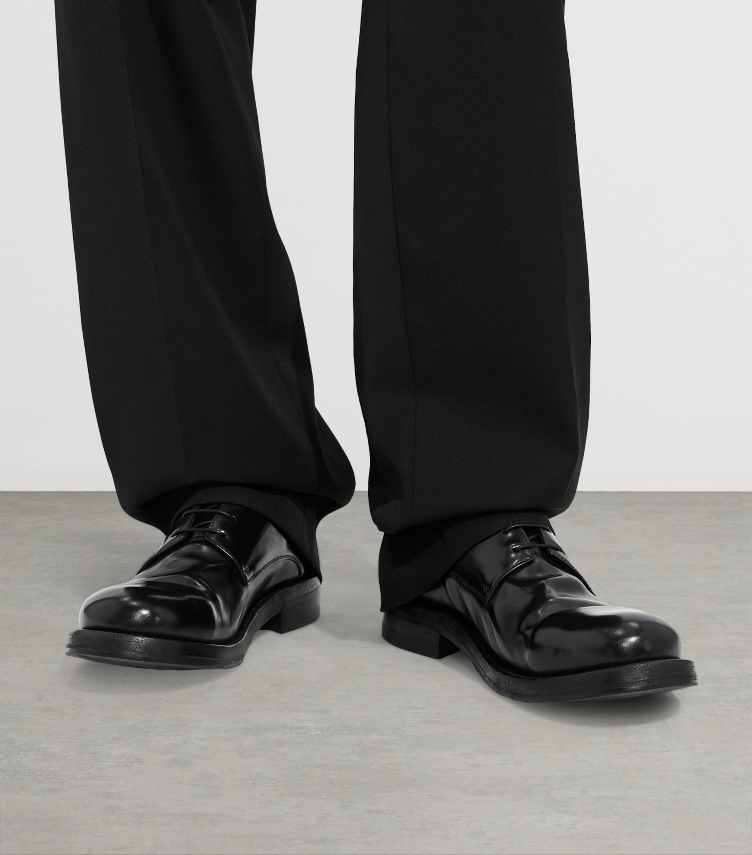 Bottega Veneta Calfskin Lace-Up Shoes Image 2