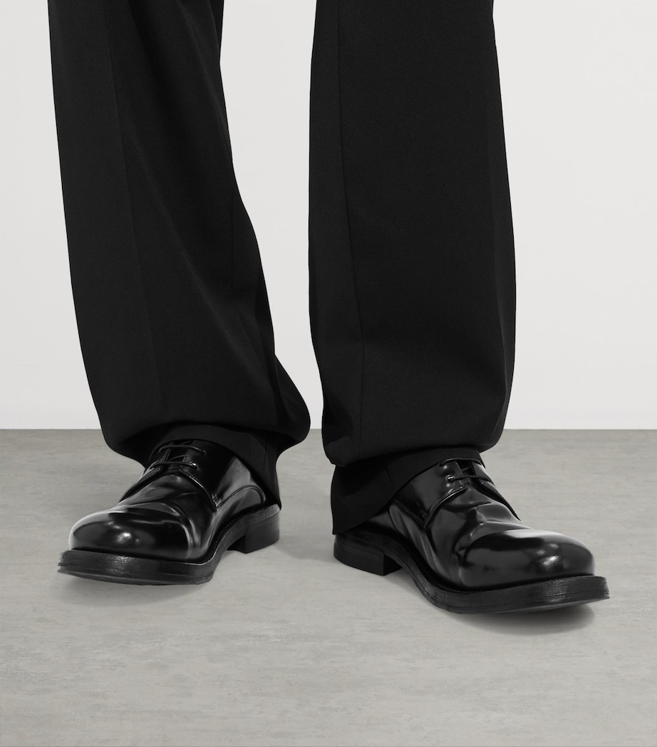 Bottega Veneta Calfskin Lace-Up Shoes Image 2