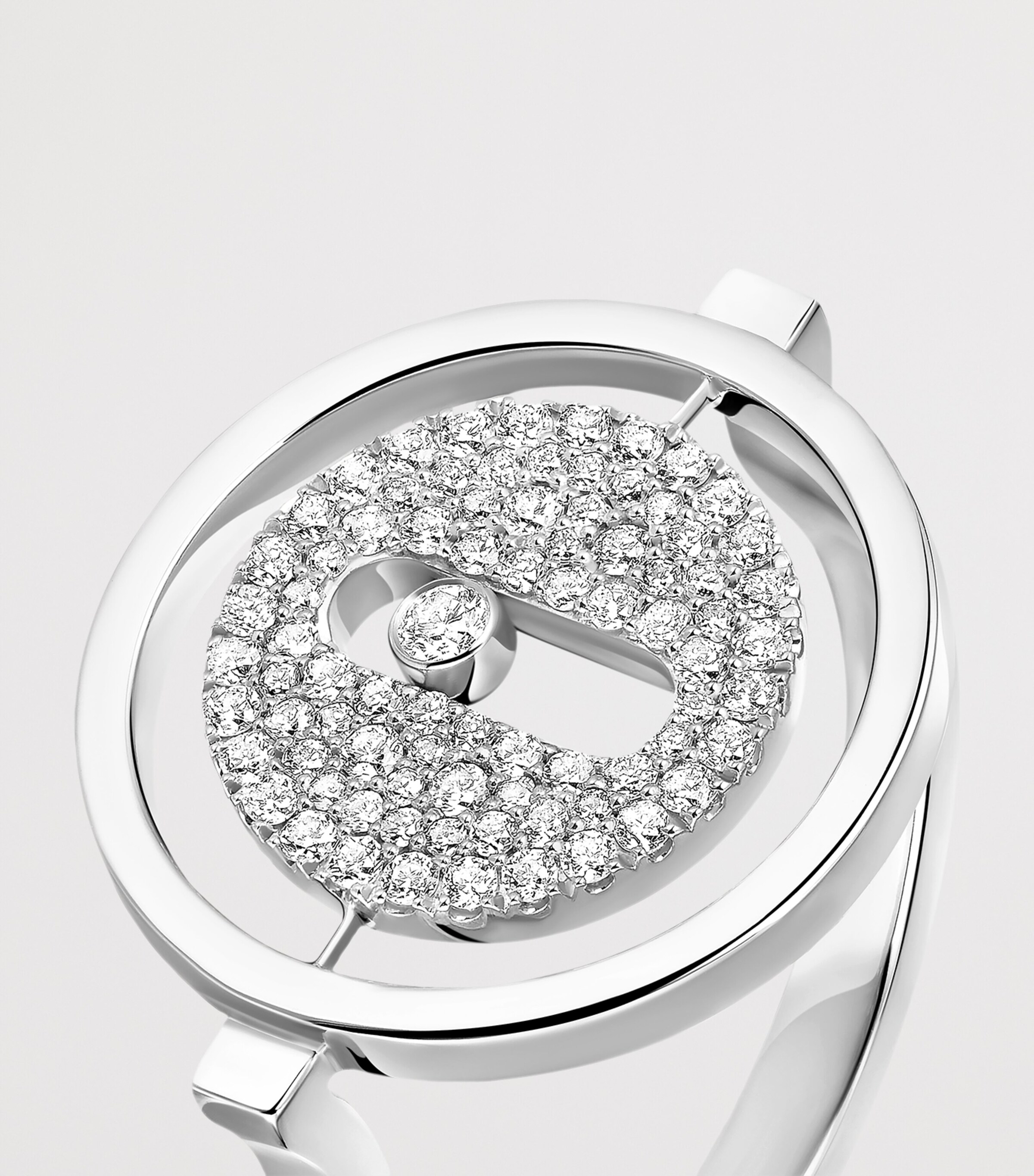 Messika Lucky Move White Gold and Diamond Ring (0.24ct) White Gold Image 3