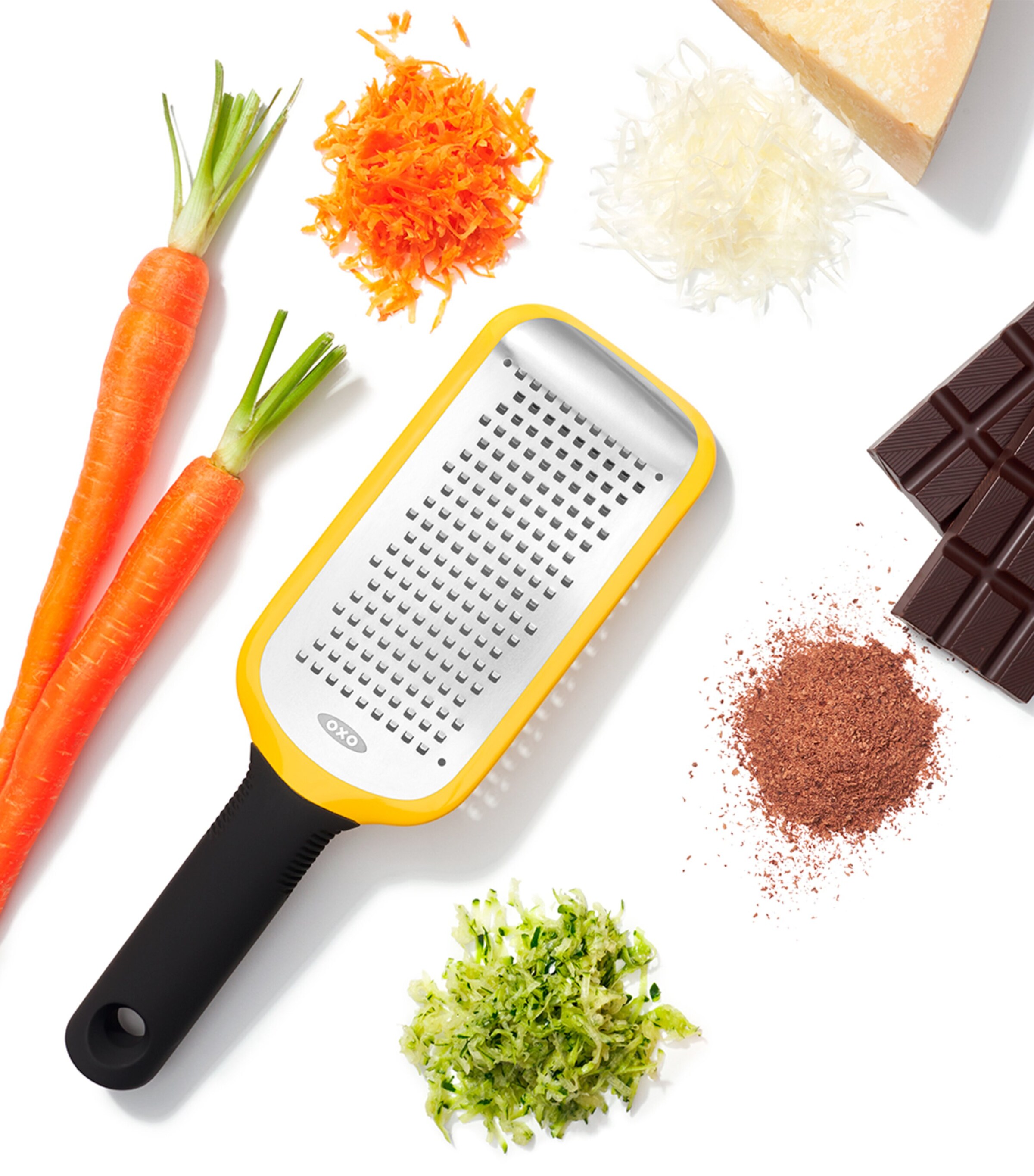 Oxo Good Grips Etched Grater Silver/yellow/black Image 7