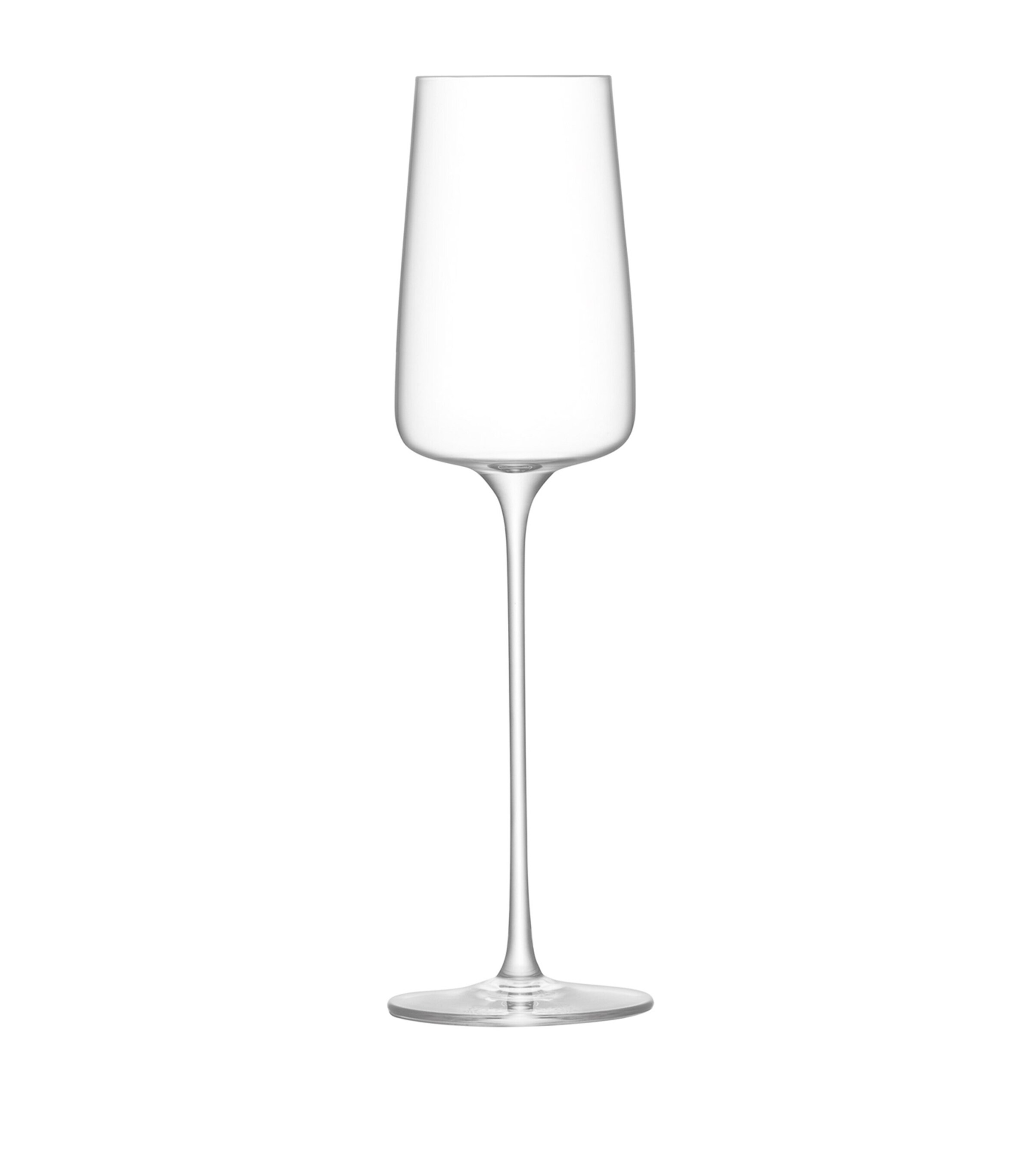 Lsa International Set Of 4 Metropolitan Champagne Flutes In Clear