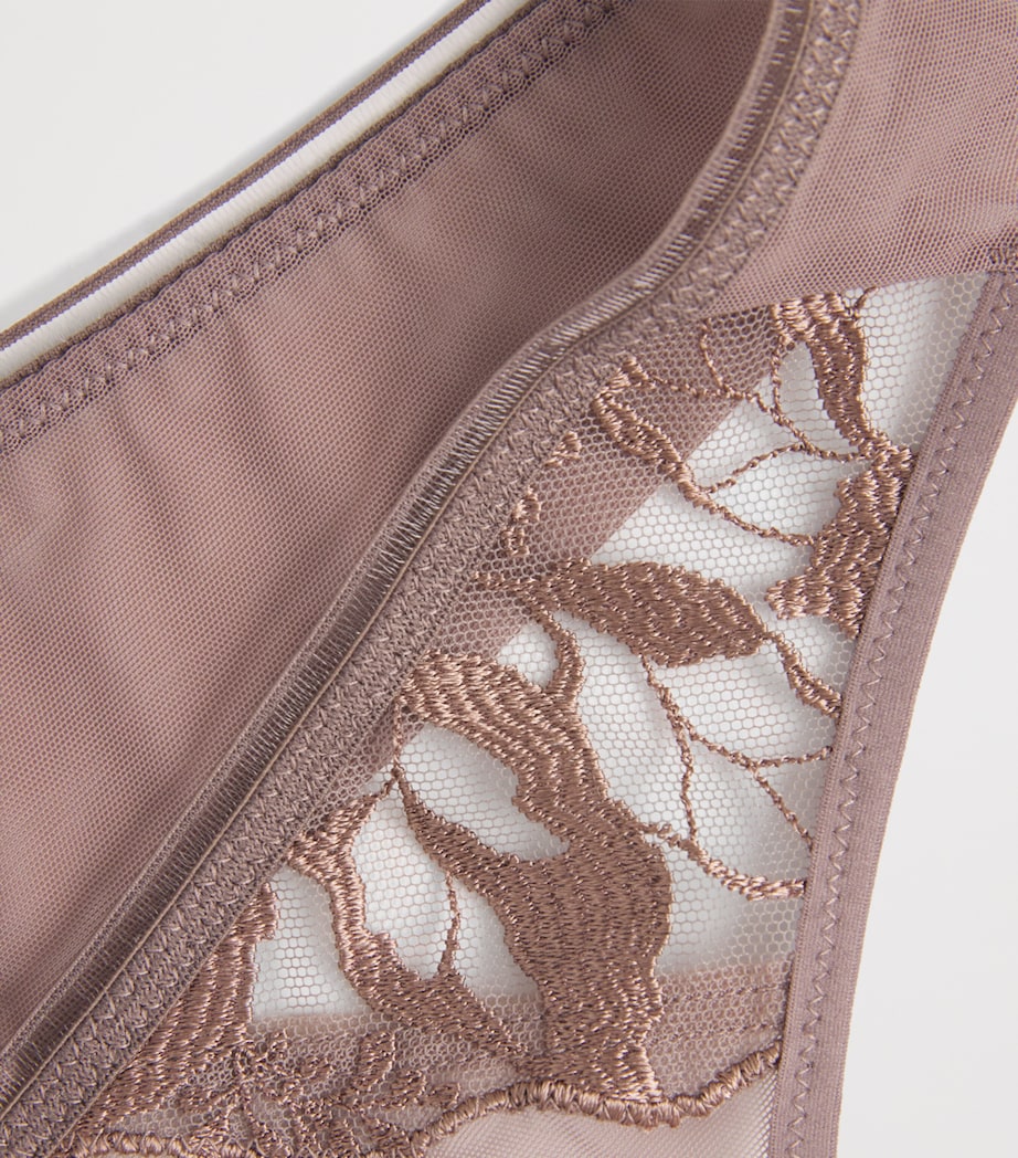Maison Lejaby Womens Sin Tanga Briefs Fauve Image 4