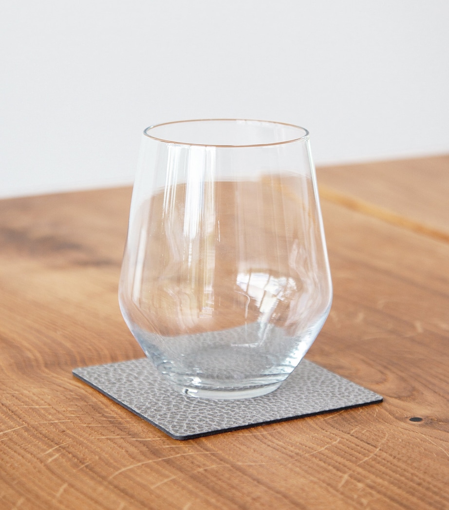 Square Hippo Coasters (Set of 4) ANTHRACITE GREY Image 2