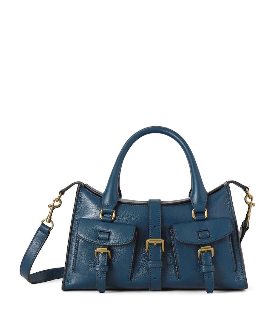 Mulberry Small Leather Roxanne Top-Handle Bag Out Of The Blue Image 1