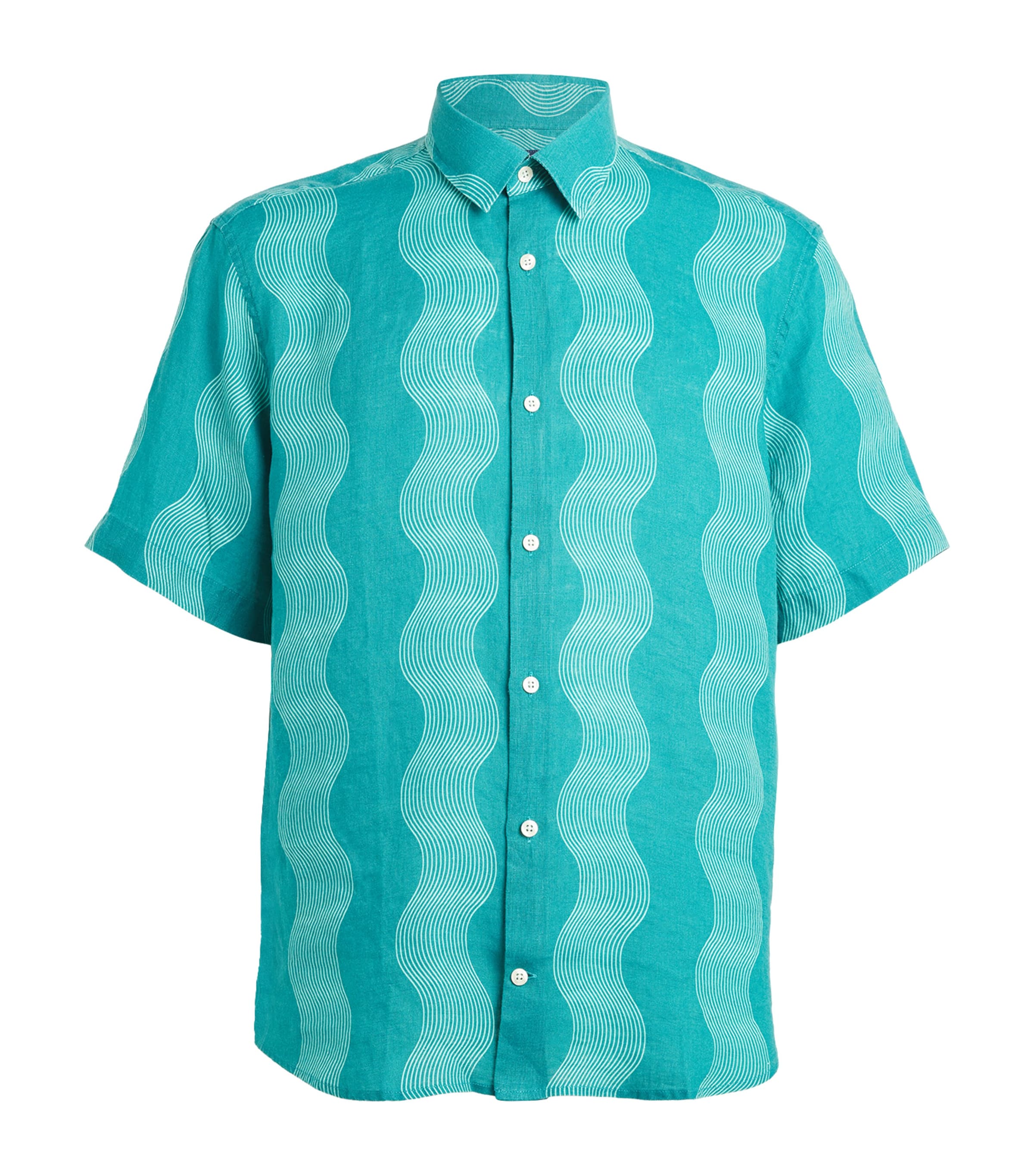 Frescobol Carioca Castro Cabana Linen Shirt