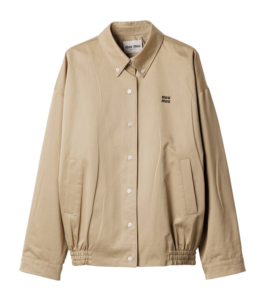 Cotton Chino Blouson Jacket F0065 Image 1