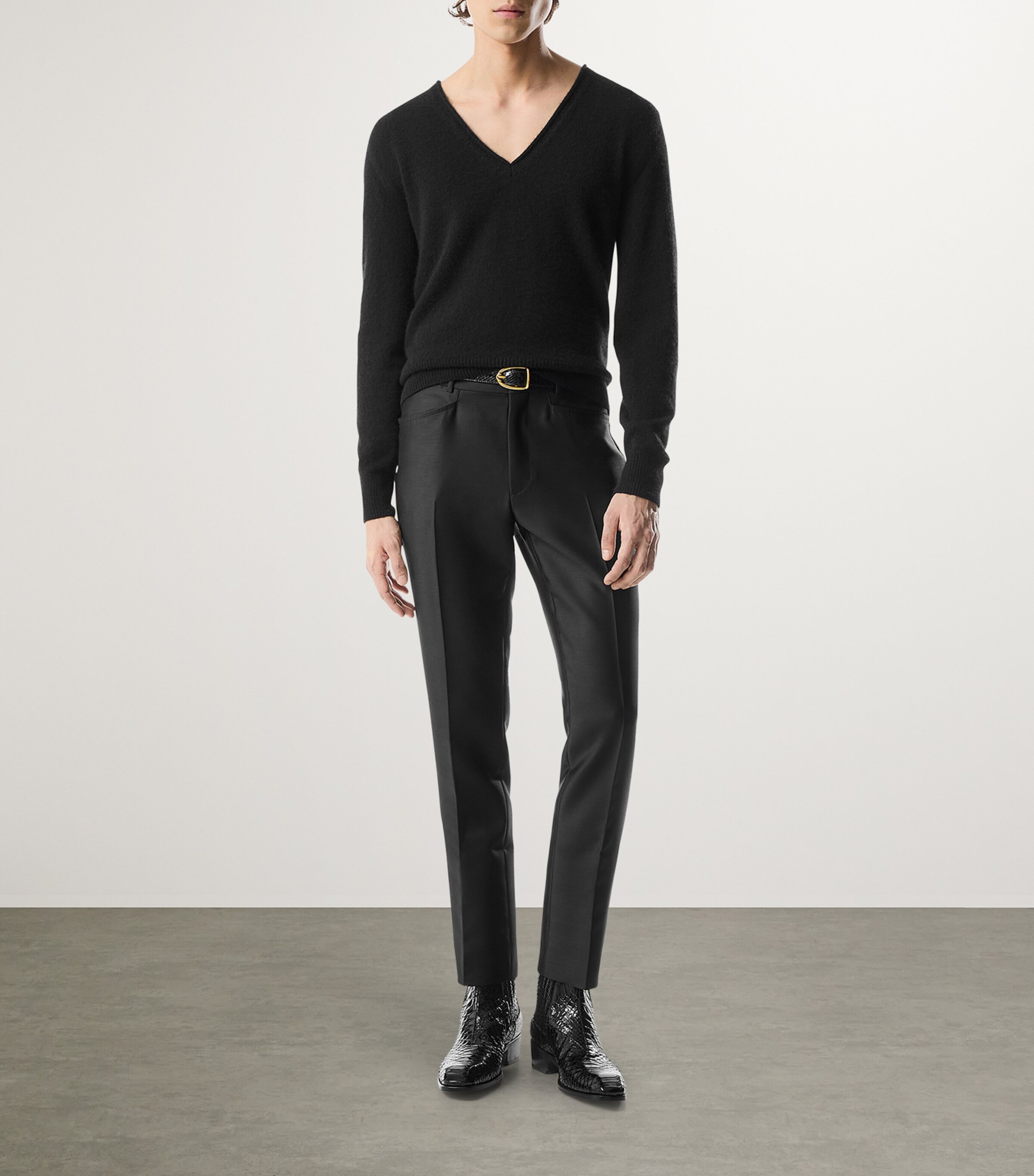 TOM FORD Wool-Mohair-Silk Sim Trousers | Wedding | For the Groom | Men Clothing | Trousers | Formal Trousers | Designers | Tom Ford TOM FORD Wool-Mohair-Silk Sim Trousers | Wedding | For the Groom | Men Clothing | Trousers | Formal Trousers | Designers | Tom Ford